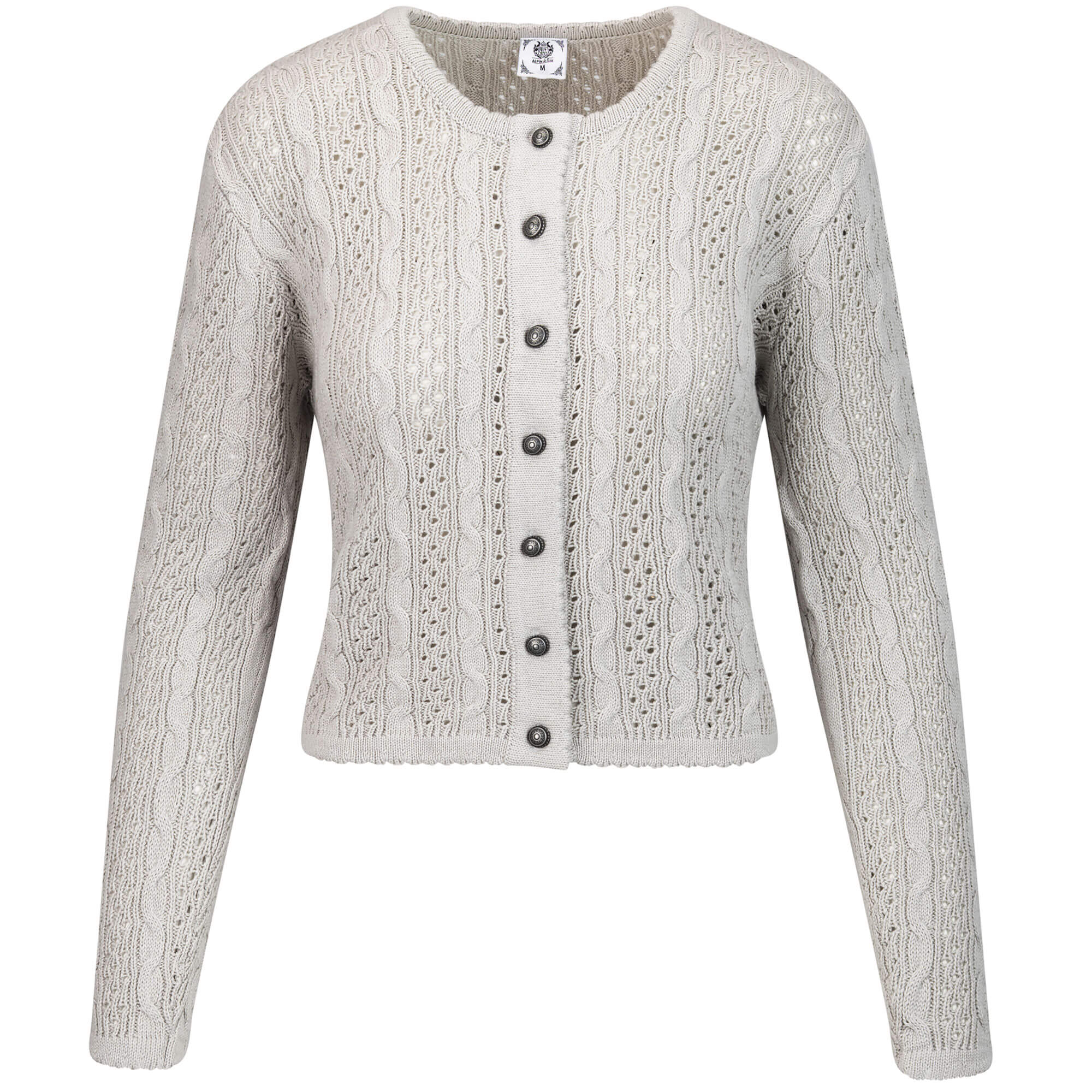 Damen Strickjacke "Elisabeth", Hellgrau