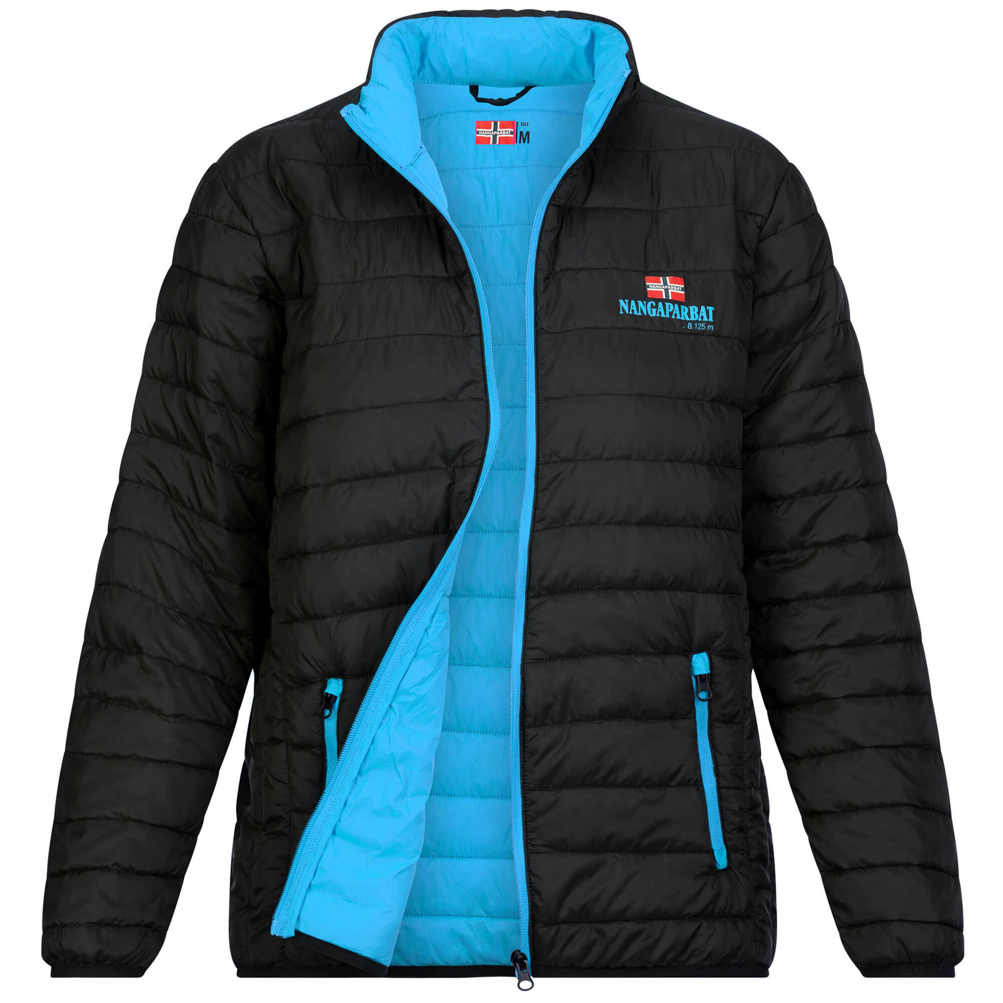 Damen Jacke "Nangaparbat", Schwarz-Blau