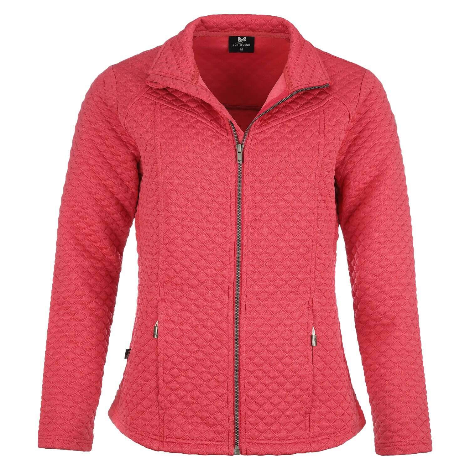 Damen Powerstretch Jacke "Anna", Rot