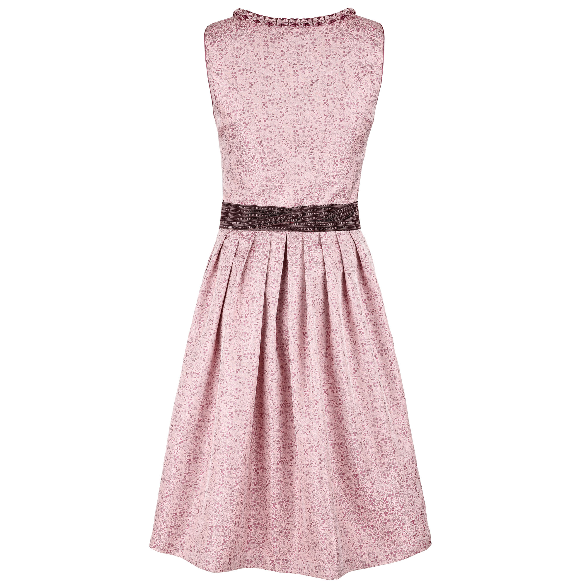 Hinteransicht des Damen Dirndls "Helmina" in Blush