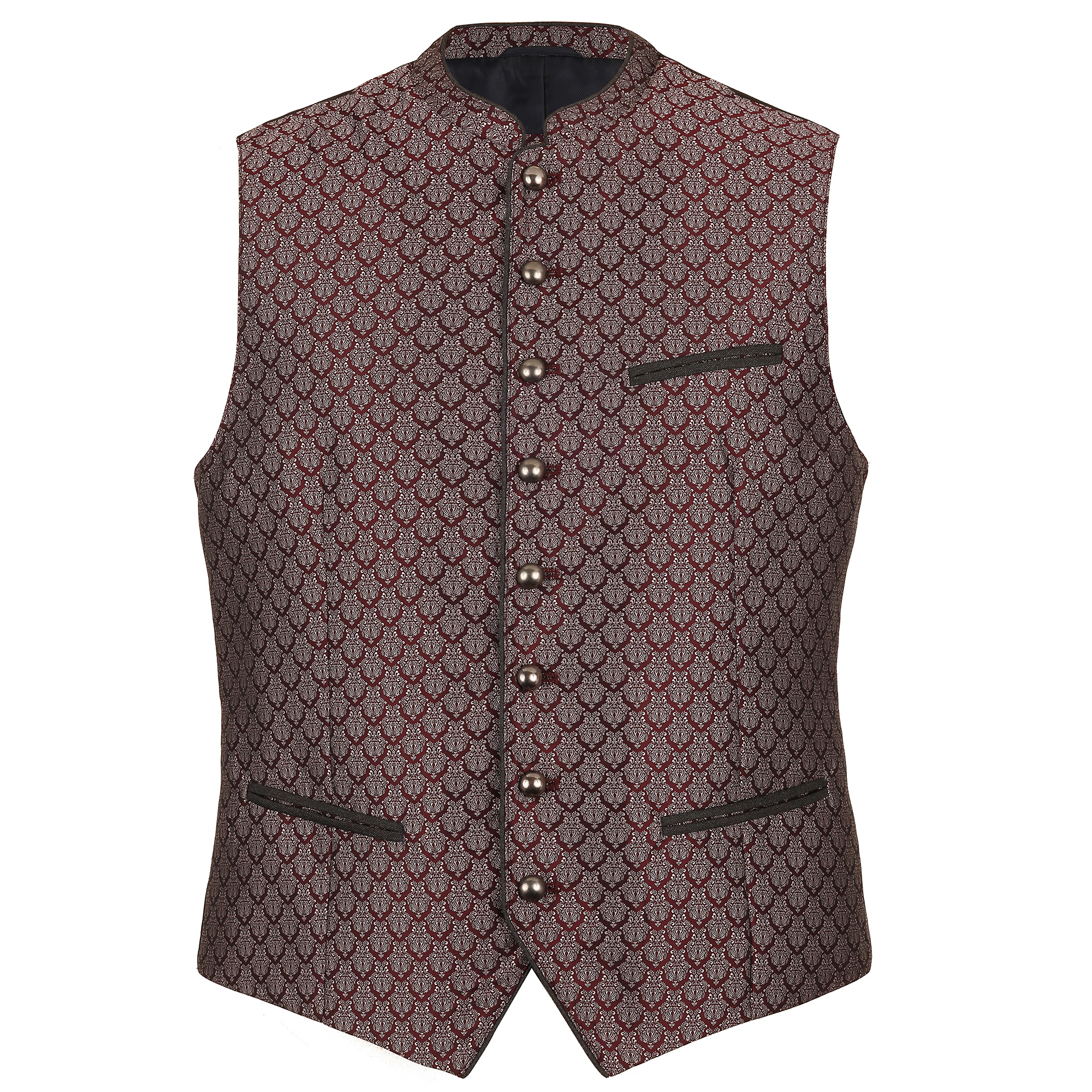 Herren Gilet "Arly", Maroon