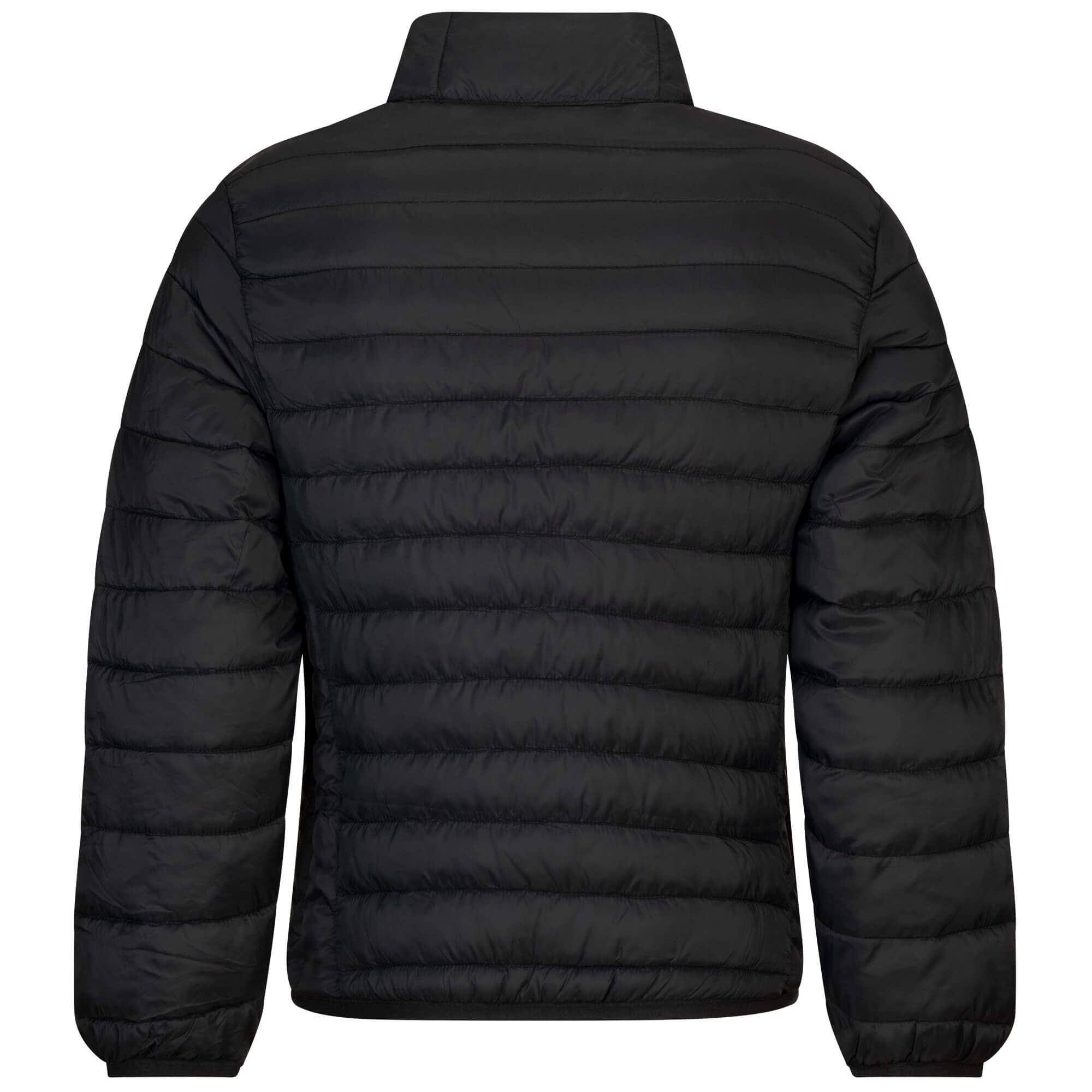 Rückansicht der ultraleichten Kinder Jacke "Nangaparbat", in der Farbe Gelb