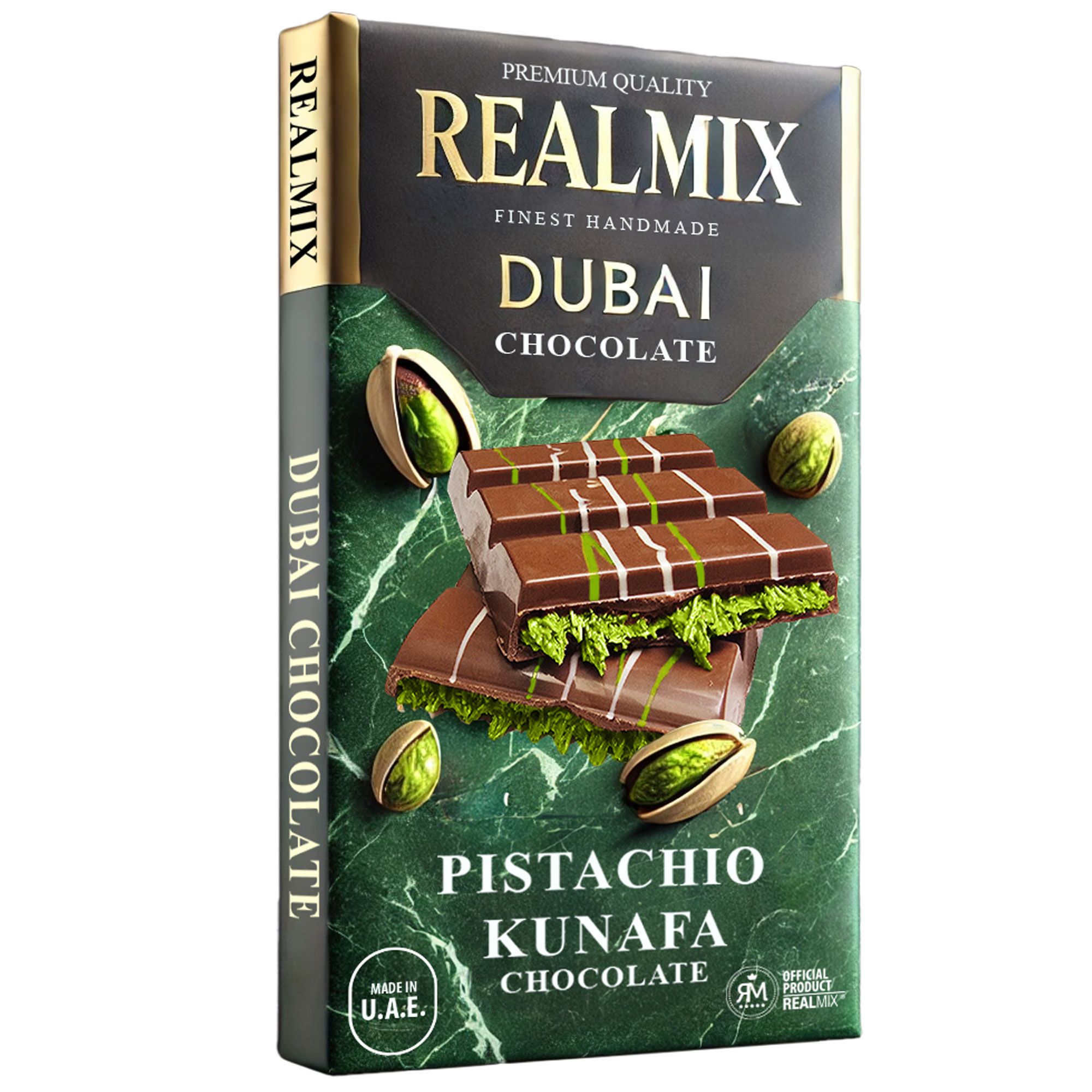 Dubai Schokolade "Kunafa Realmix", Dunkel