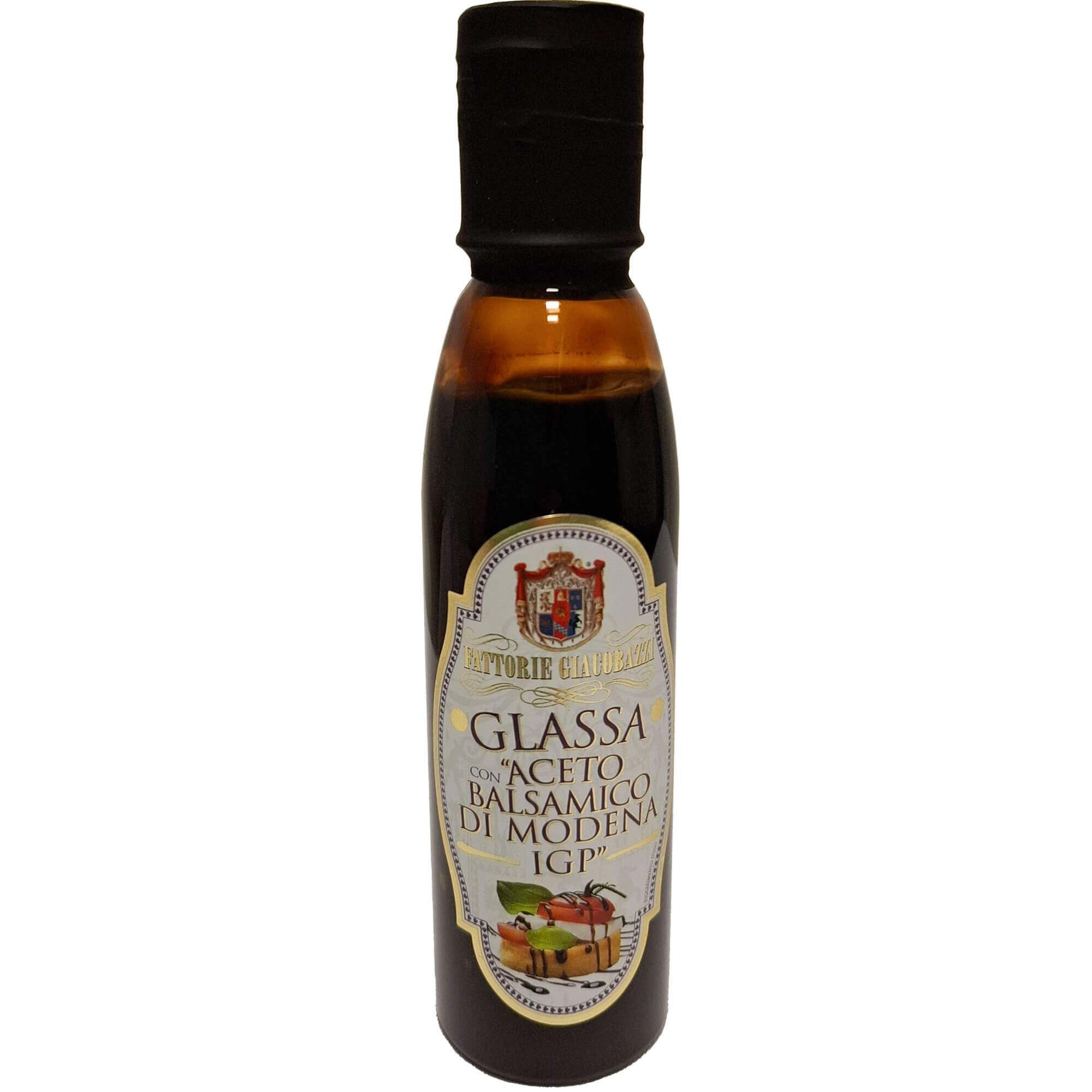  Vorderansicht des Balsamico Essig Di Modena