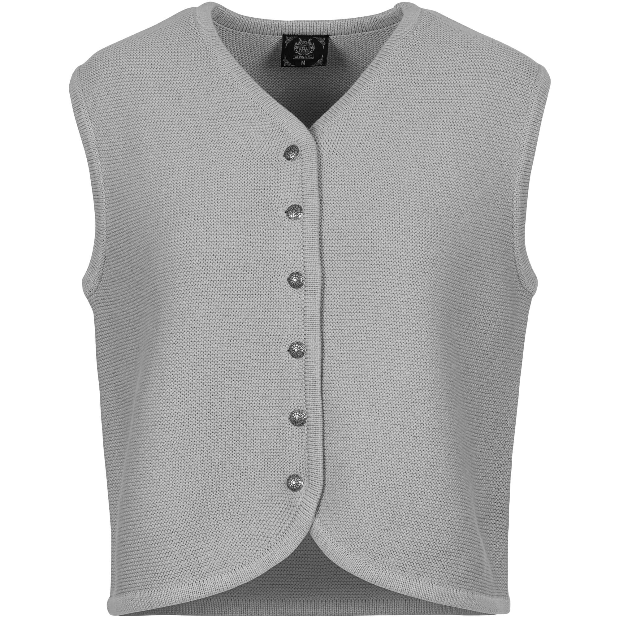 Damen Strickweste "Thiersee", Grau