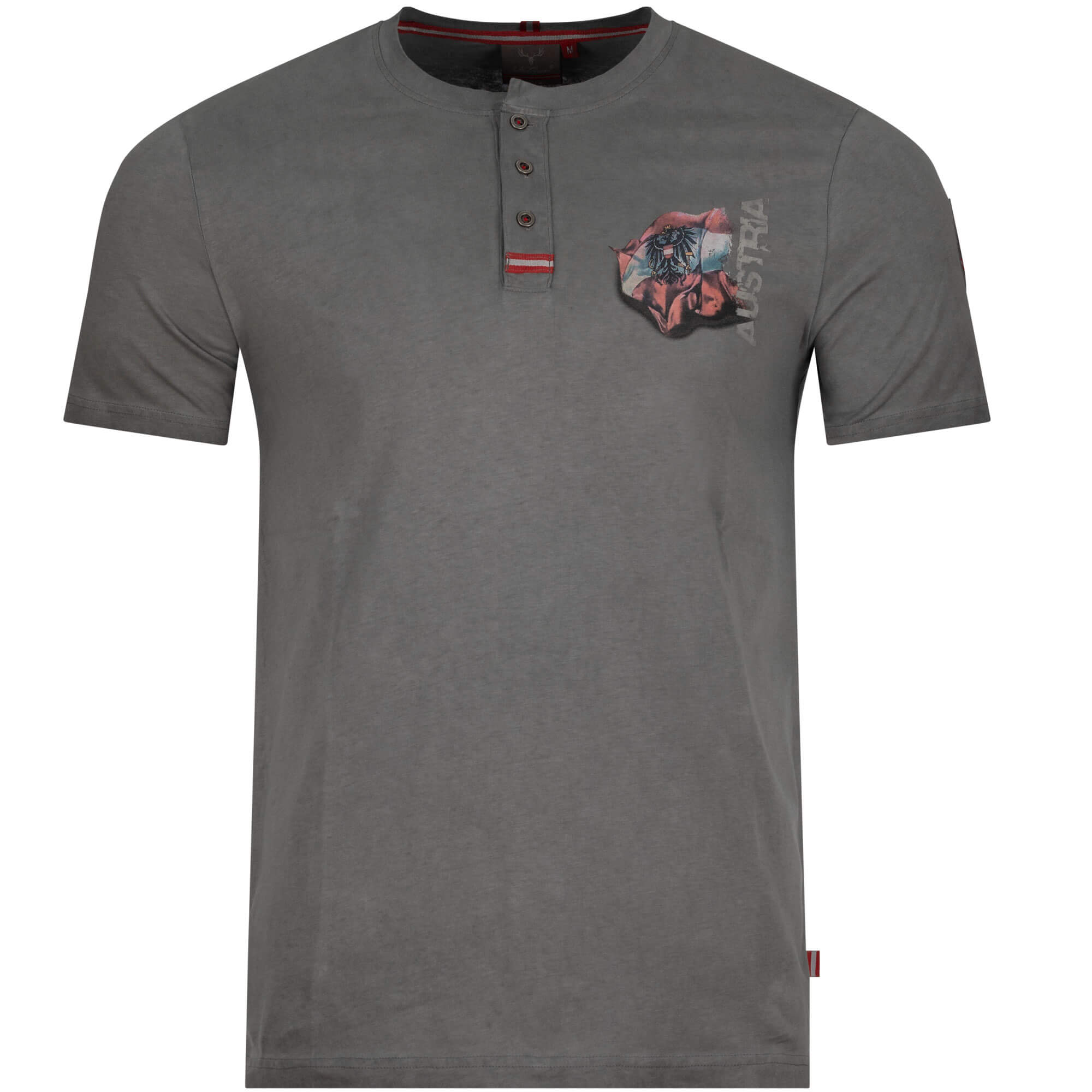 Herren T-Shirt "Austria", Grau