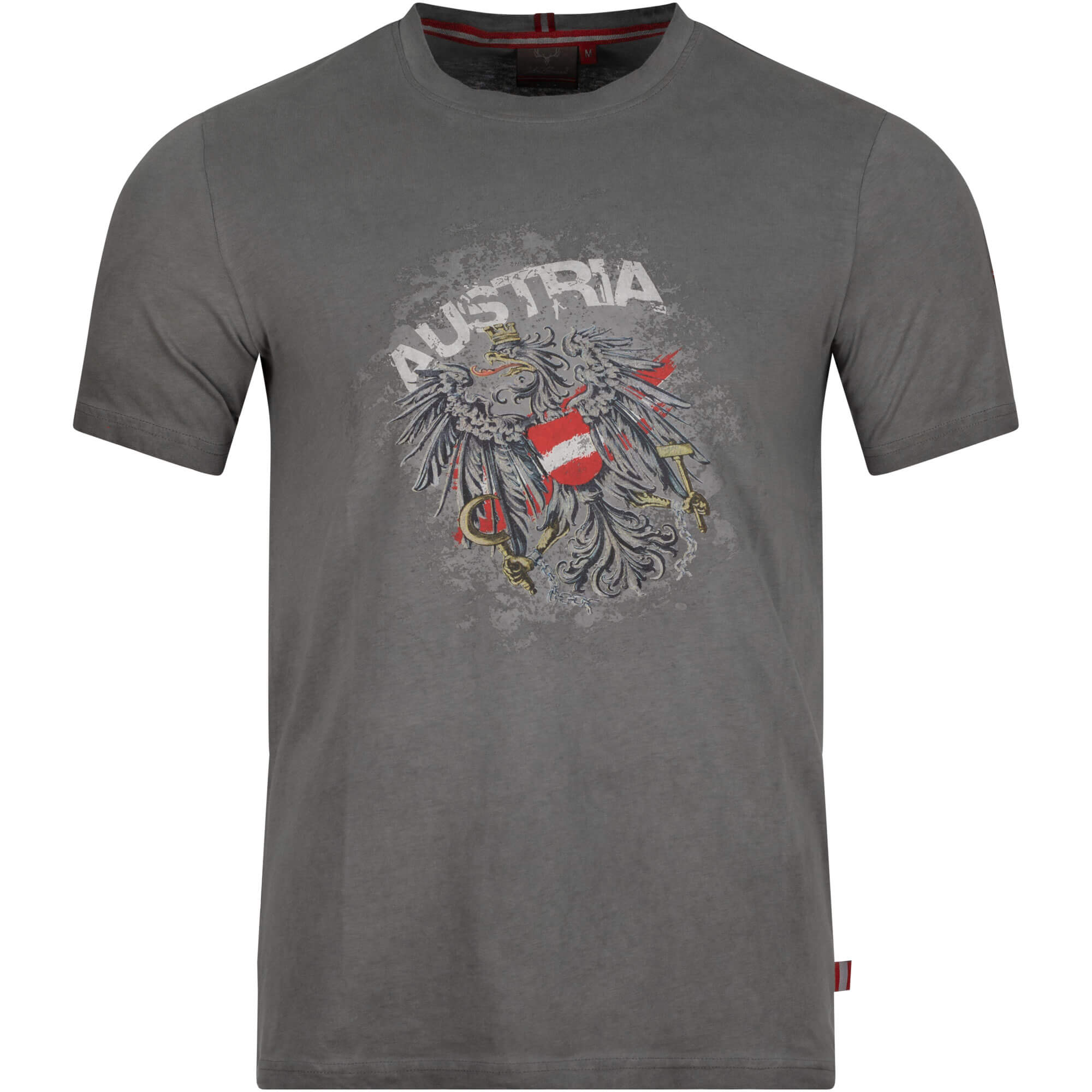 Herren T-Shirt "Austria", Grau