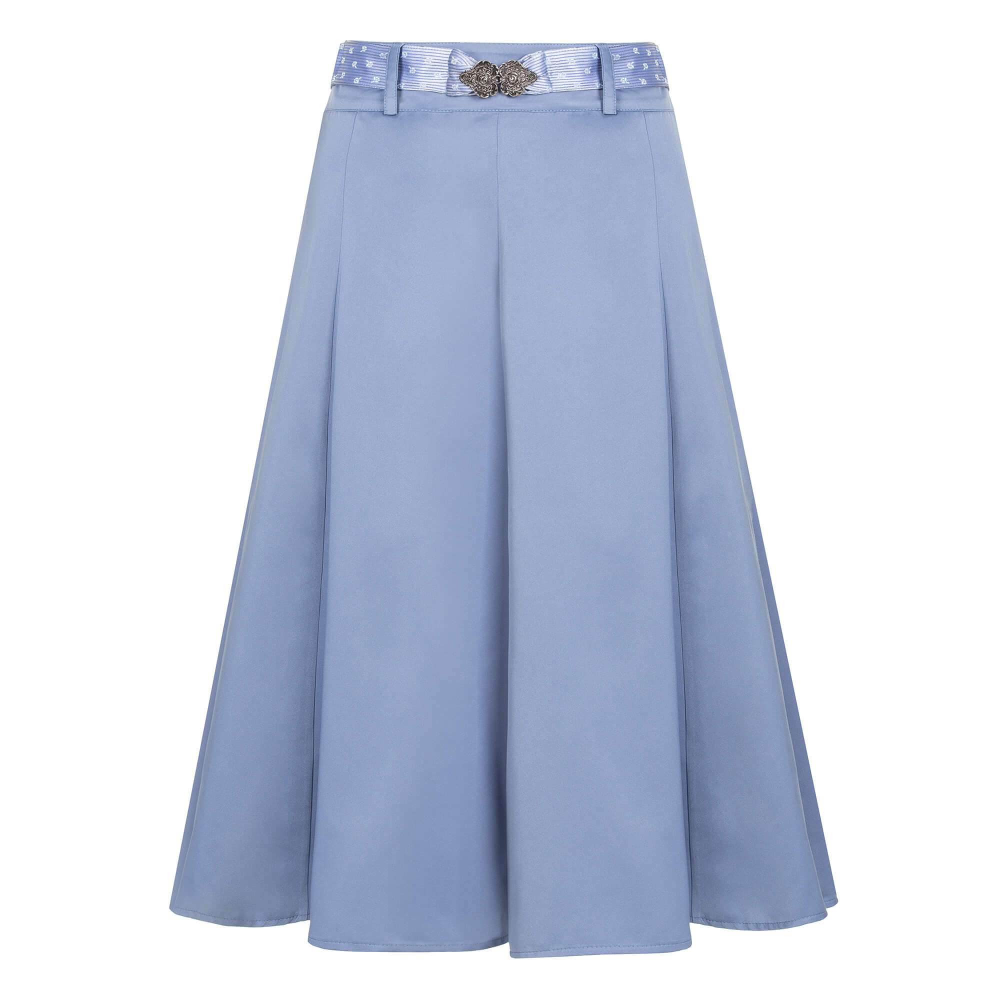 Vorderansicht des Damen Rocks "Kalea" in der Farbe Hellblau