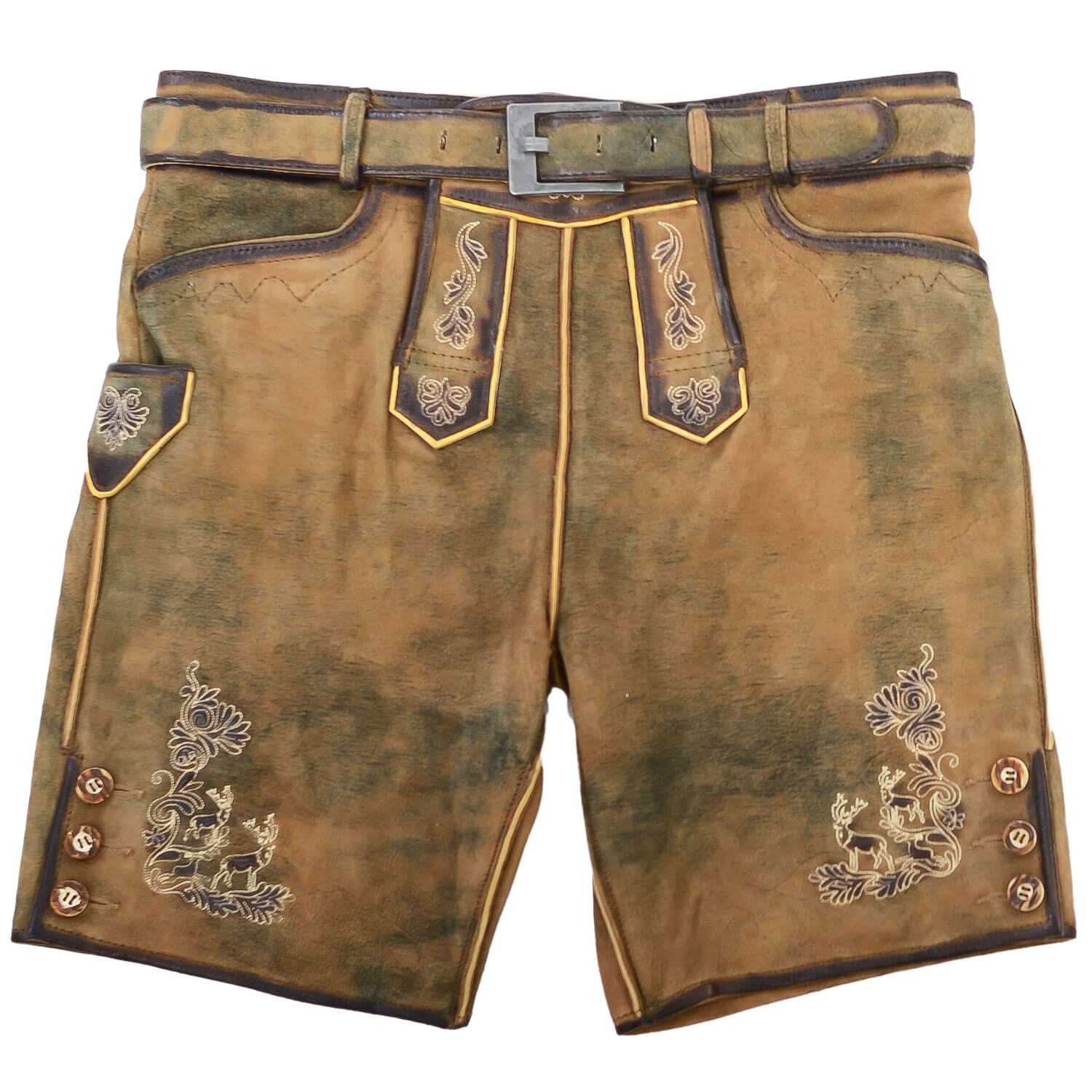 Kinder Lederhose "Robby", Braun