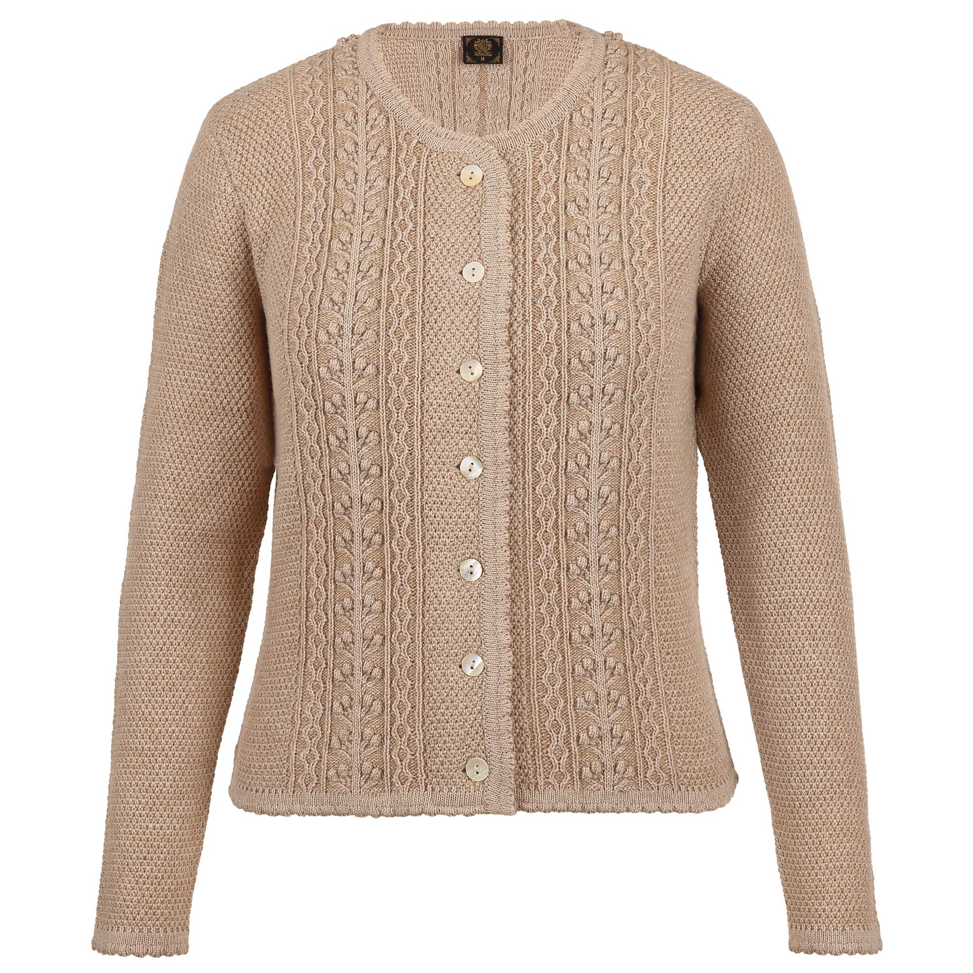 Damen Strickjacke "Fuschlsee", Beige-Ecru-Melange