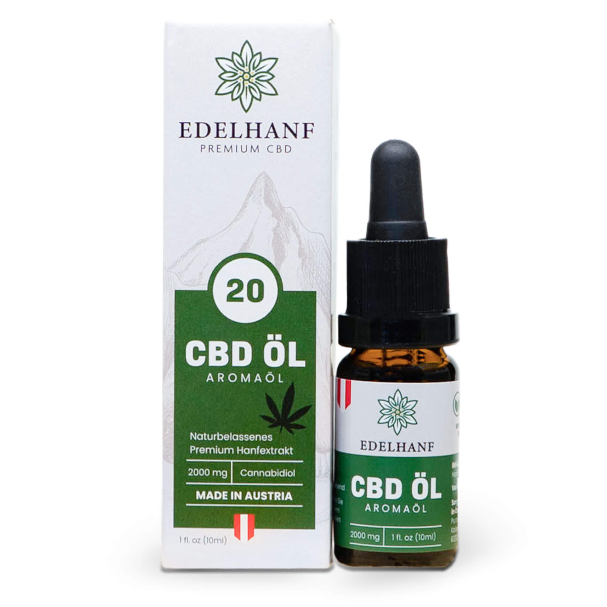 Edelhanf CBD Öl 20%, 10ml