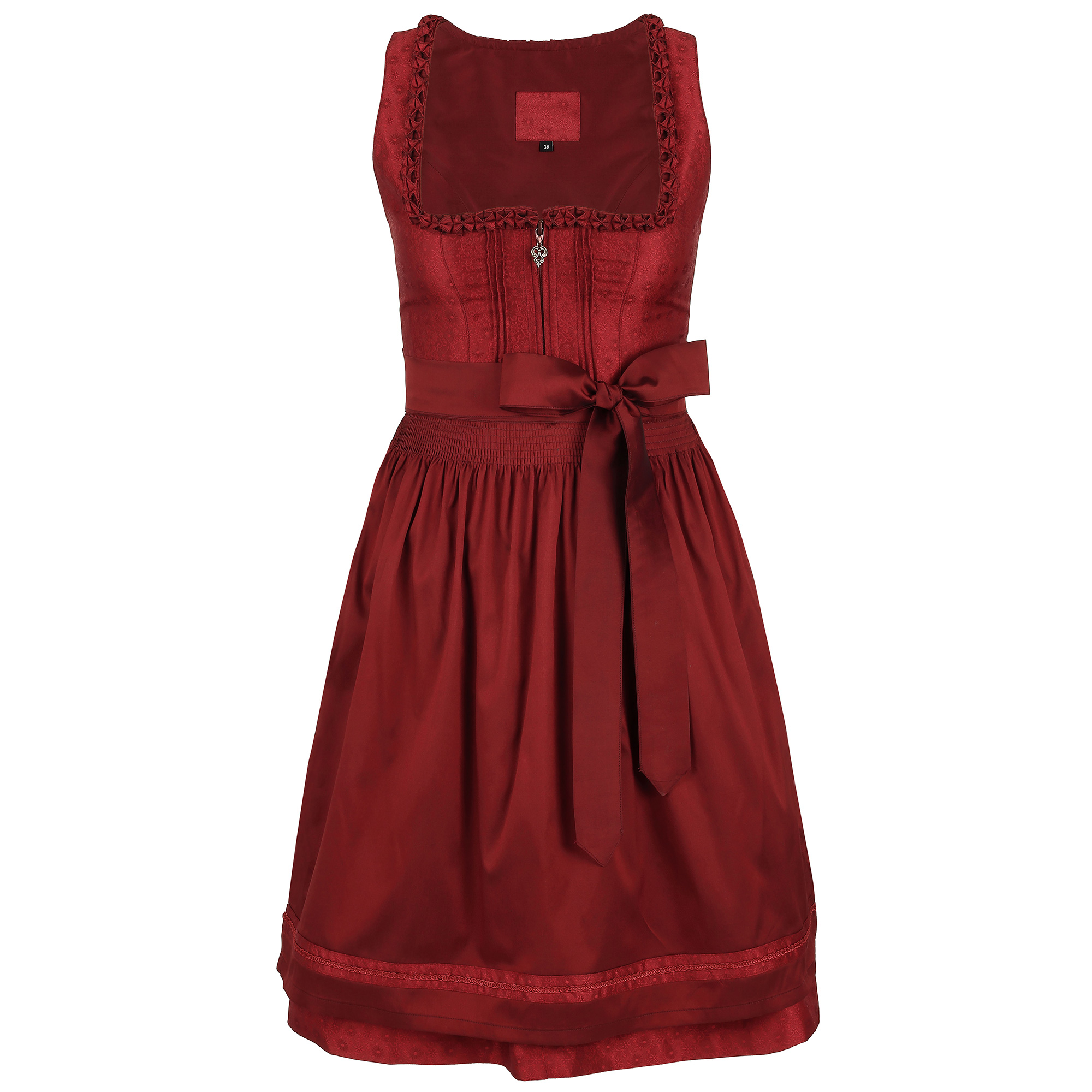 Damen Dirndl "Rose", Rot
