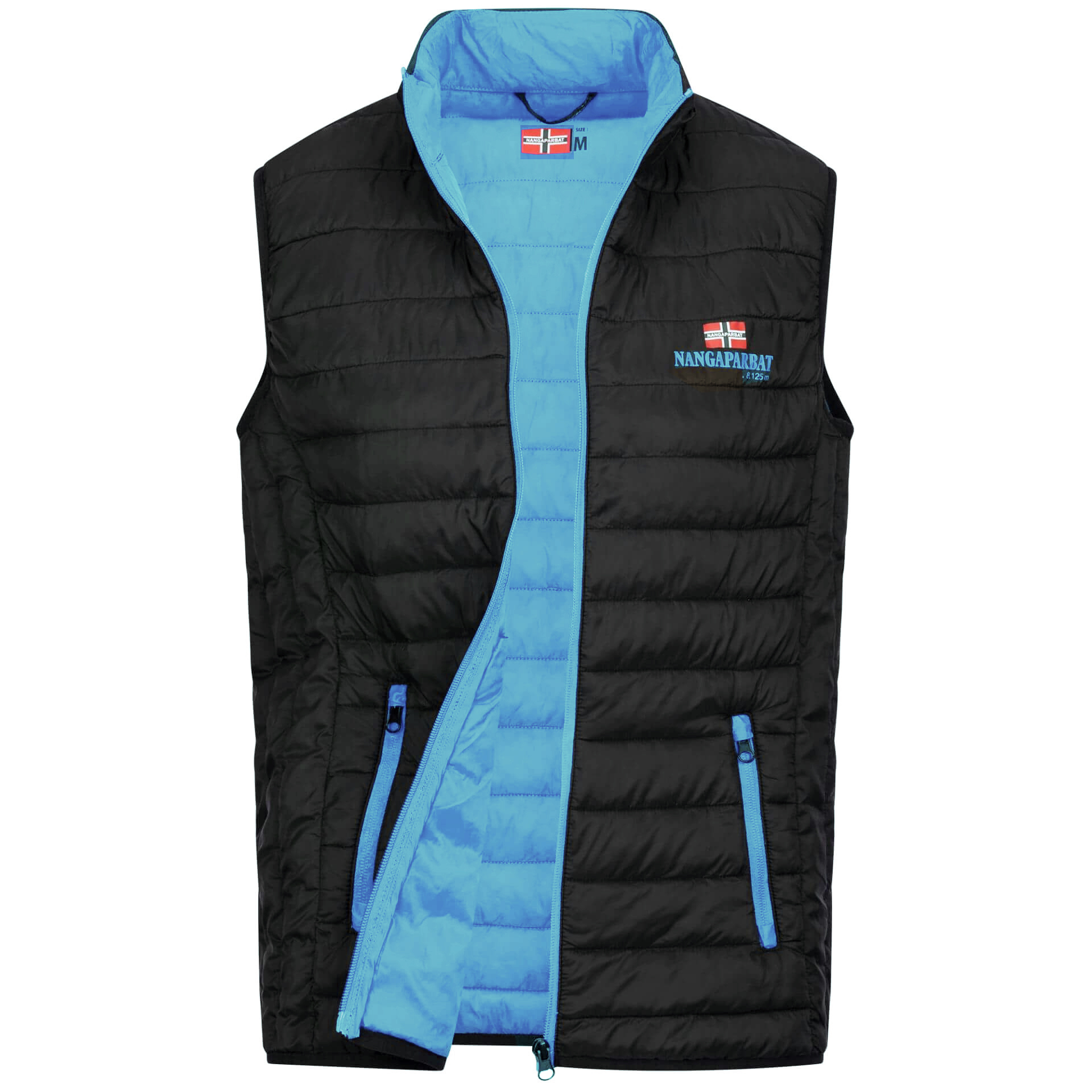 Damen Weste "Nangaparbat", Schwarz-Blau