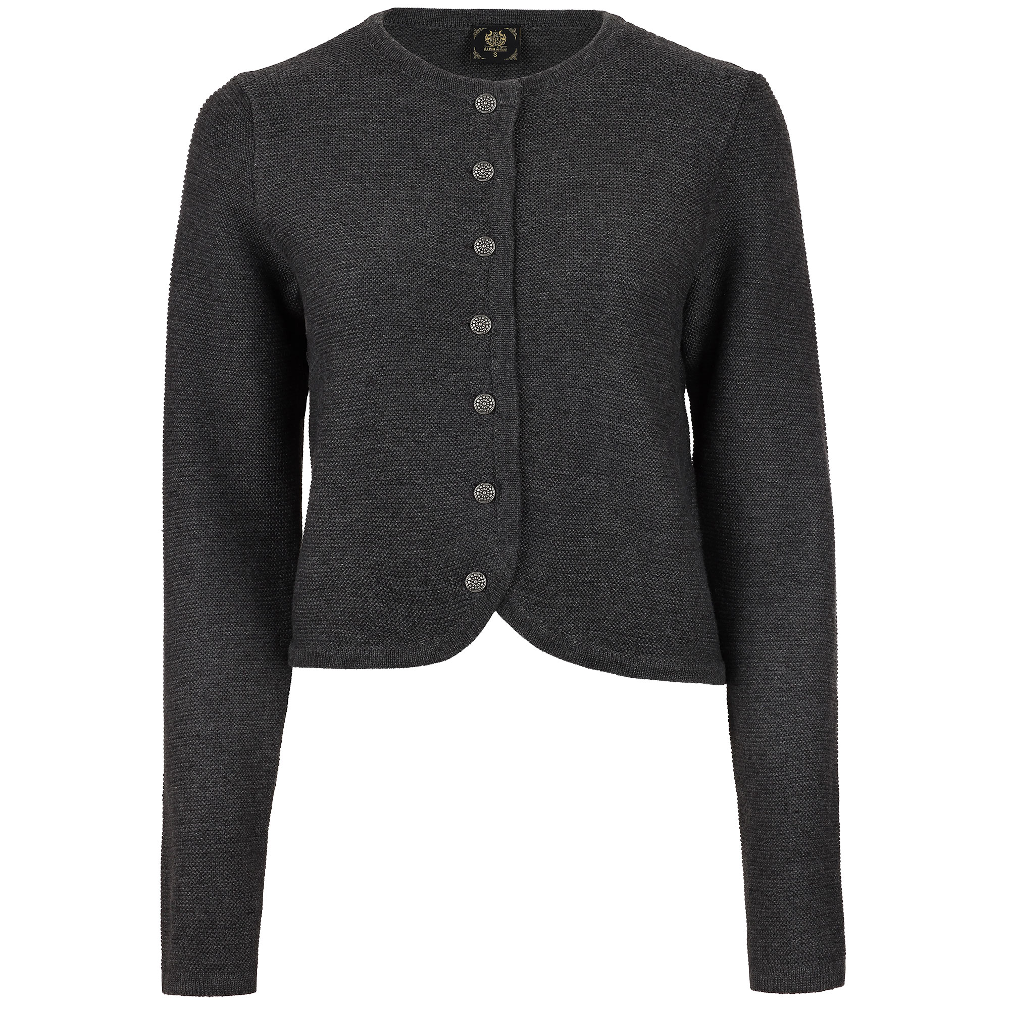 Damen Strickjacke "Achensee", Anthrazit