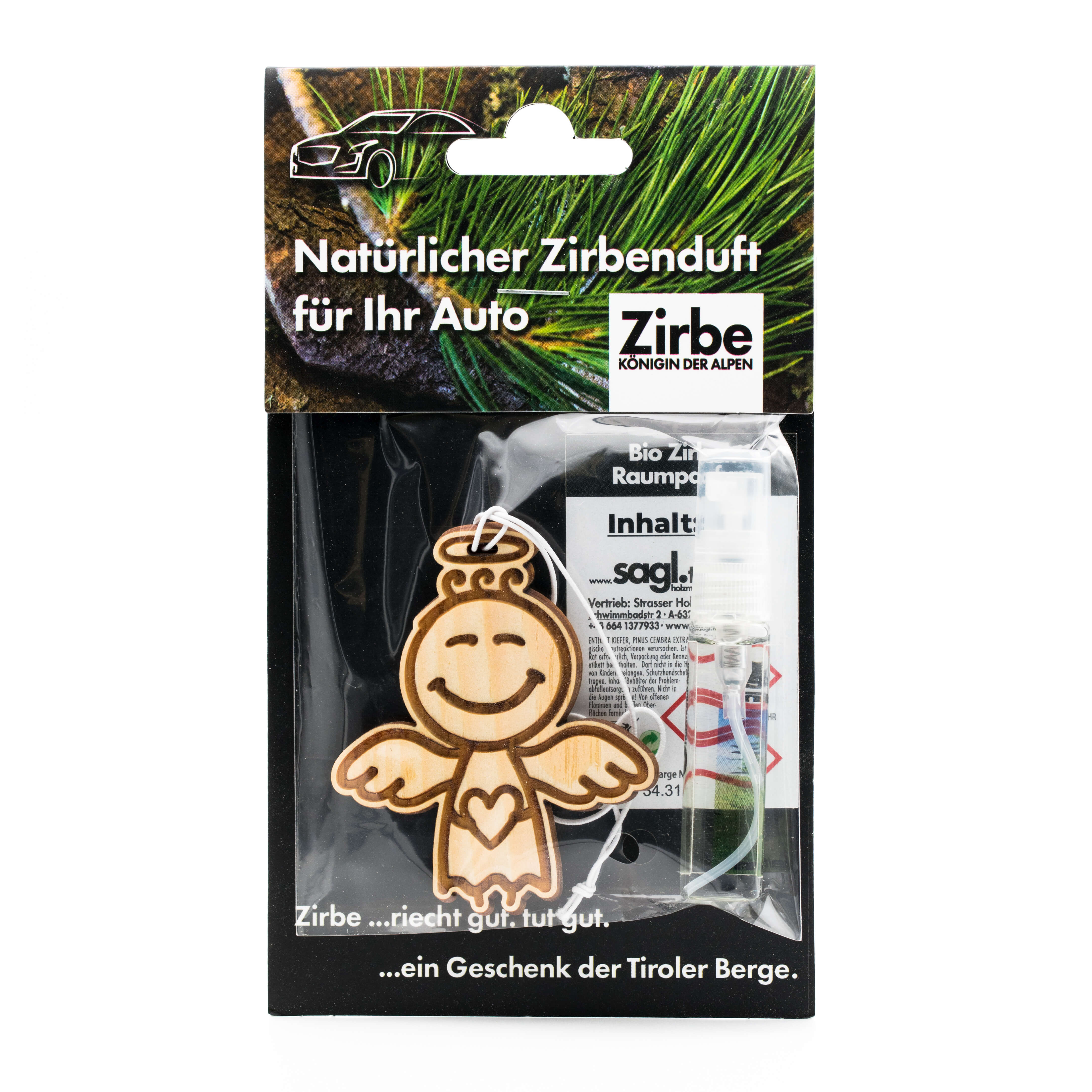 Autoduft aus Zirbe "Engel"