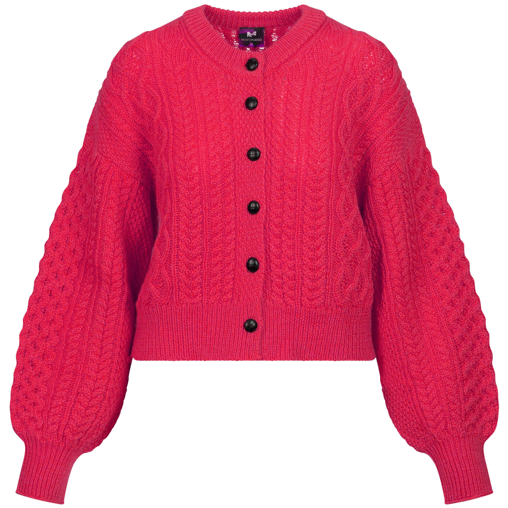 Damen Strickjacke "Alma", Beere