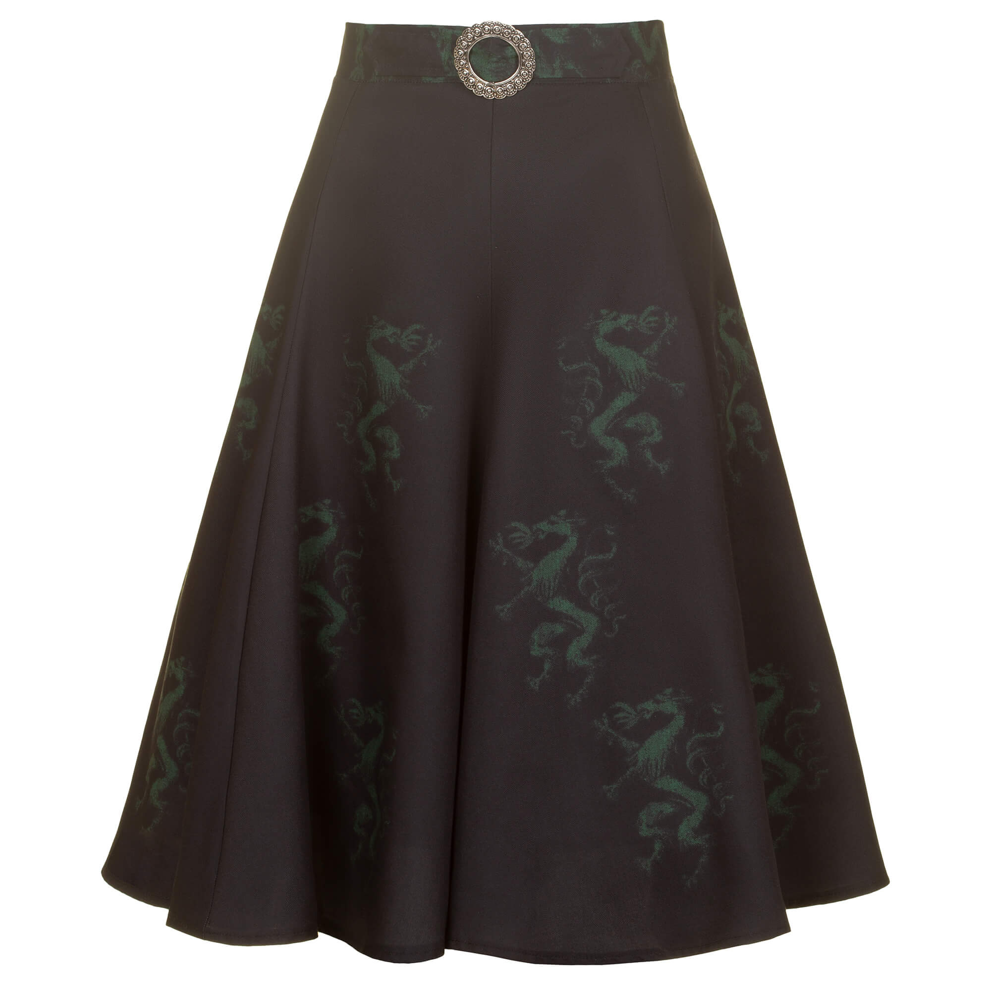 Damen Rock "Steiermark", Schwarz Grün