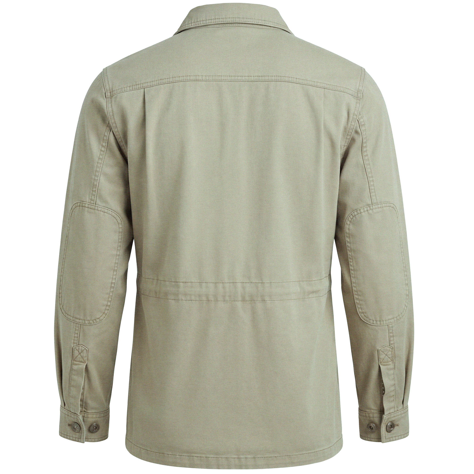 Hinteransicht der Herren Jagdjacke "Safari" Sakko in der Farbe Beige