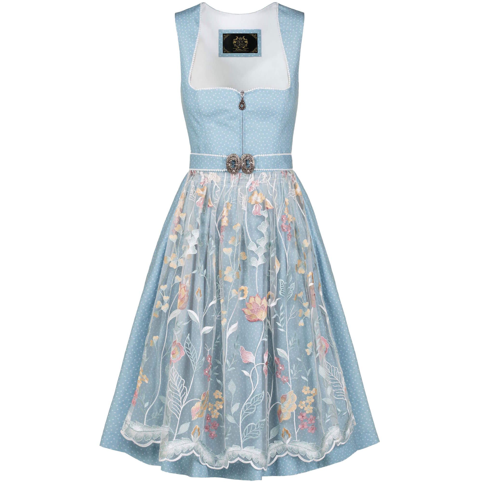 Damen Dirndl "Sabine", Hellblau