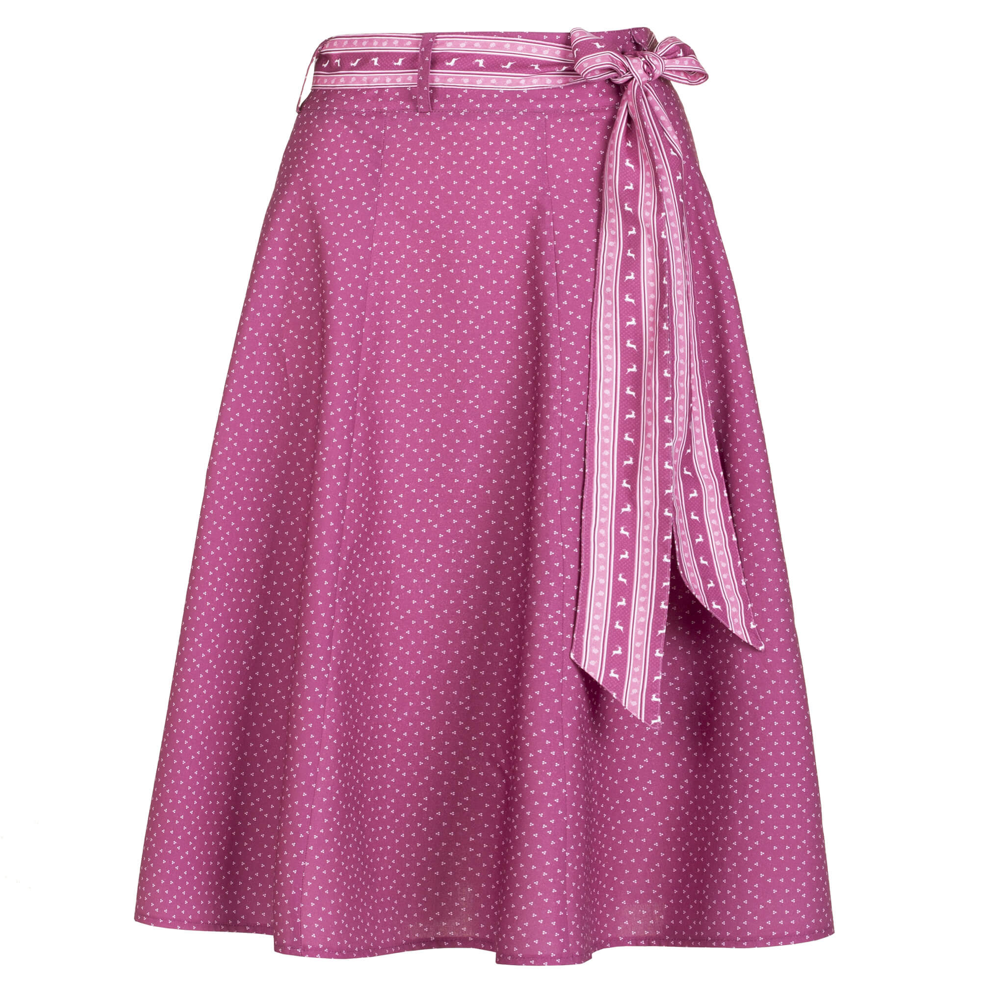 Vorderansicht des Damen Rocks "Elaine" in der Farbe Rosa