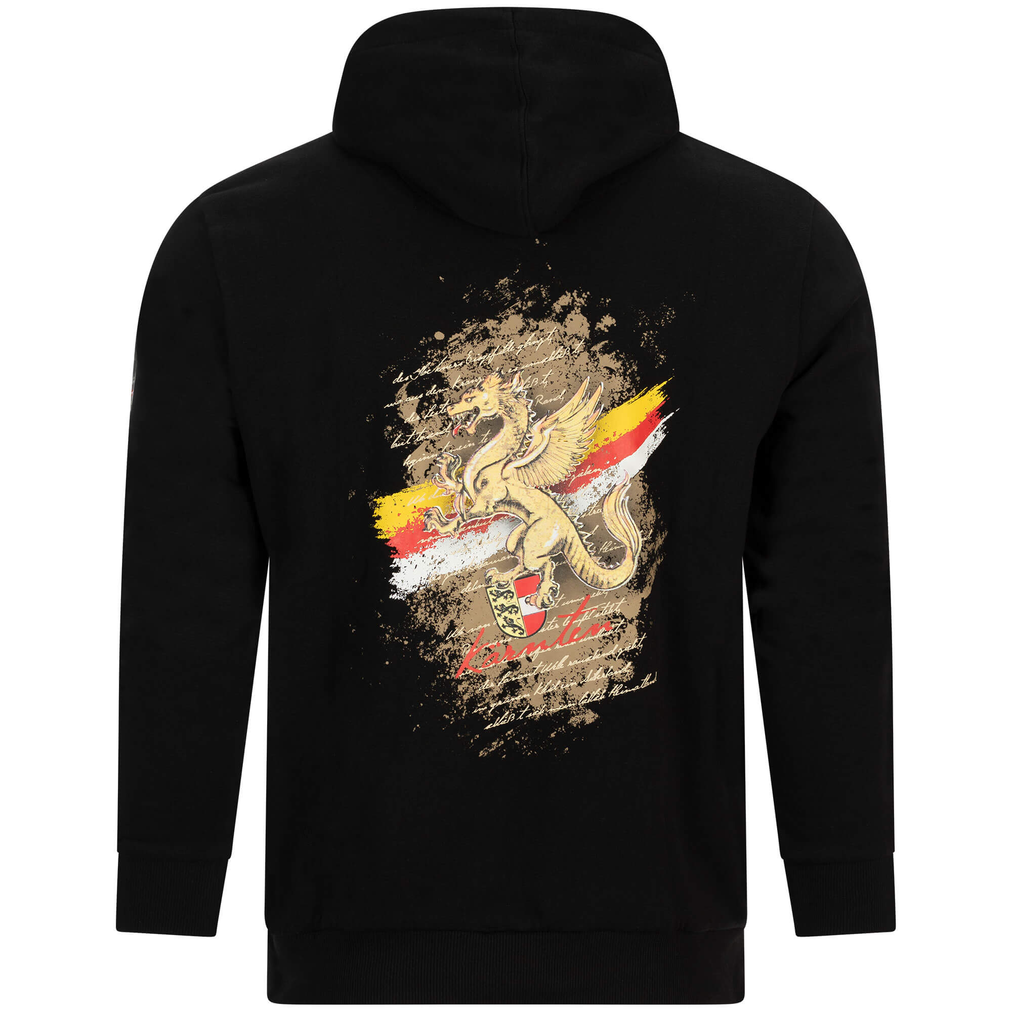 Unisex Hoodie "Kärnten", Schwarz