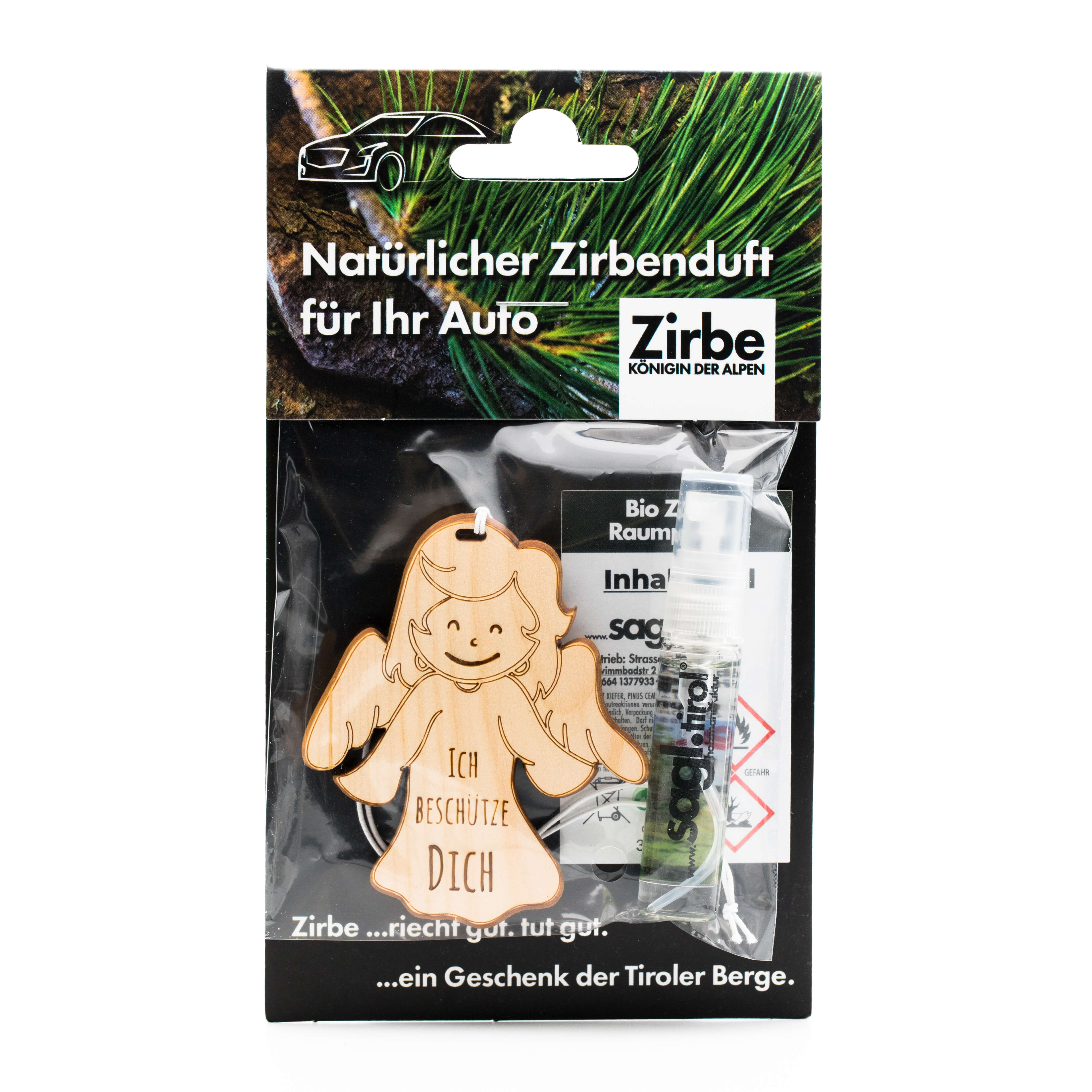 Autoduft aus Zirbe "Schutzengel"