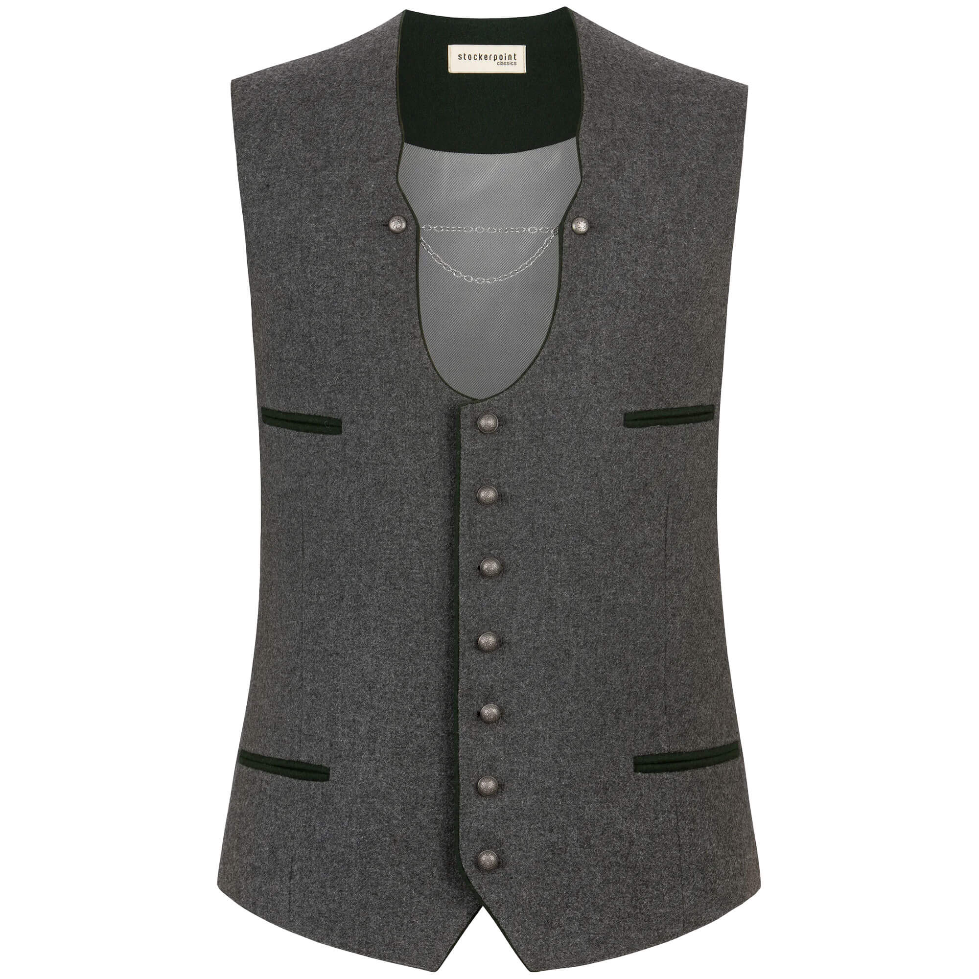 Herren Gilet "Salerio", Grau
