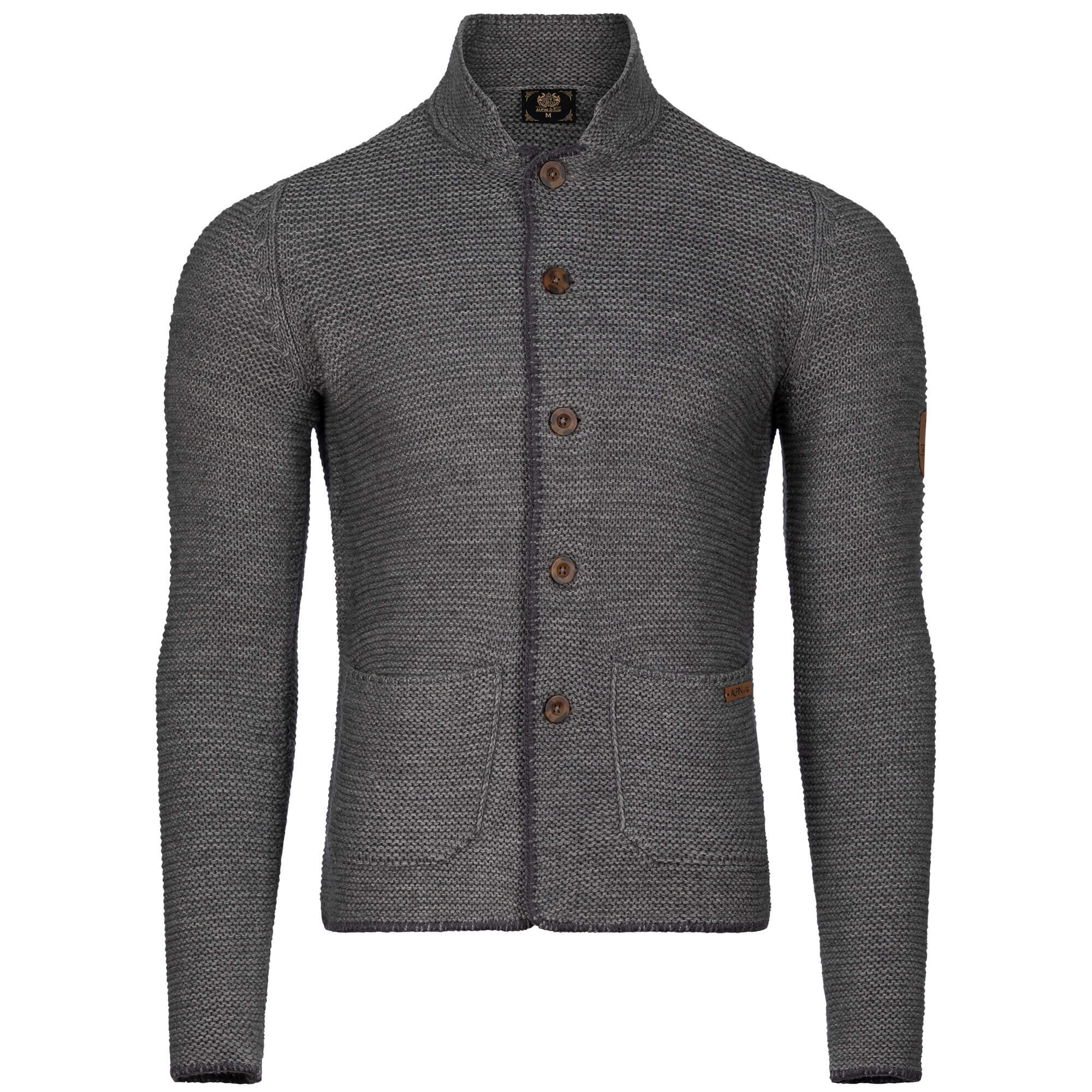 Herren Strickjacke "Gerd", Grau