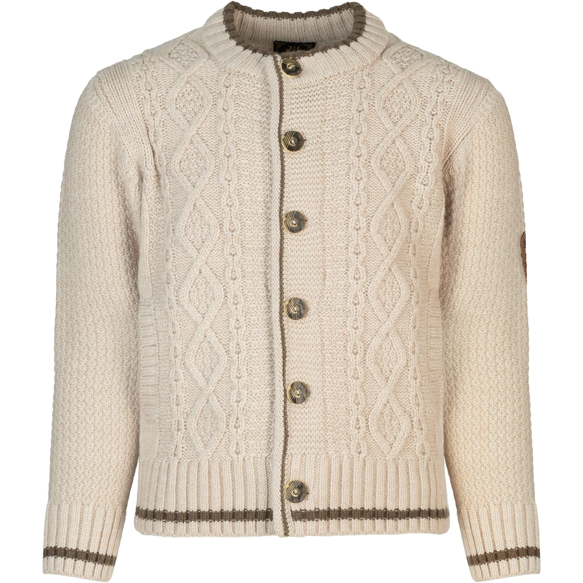 Kinder Trachten Strickjacke "Anton", Beige