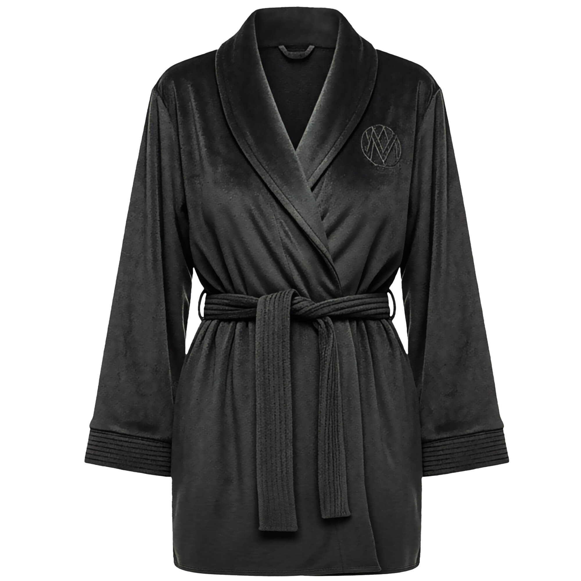 Damen Bademantel "Angie Miller", Schwarz