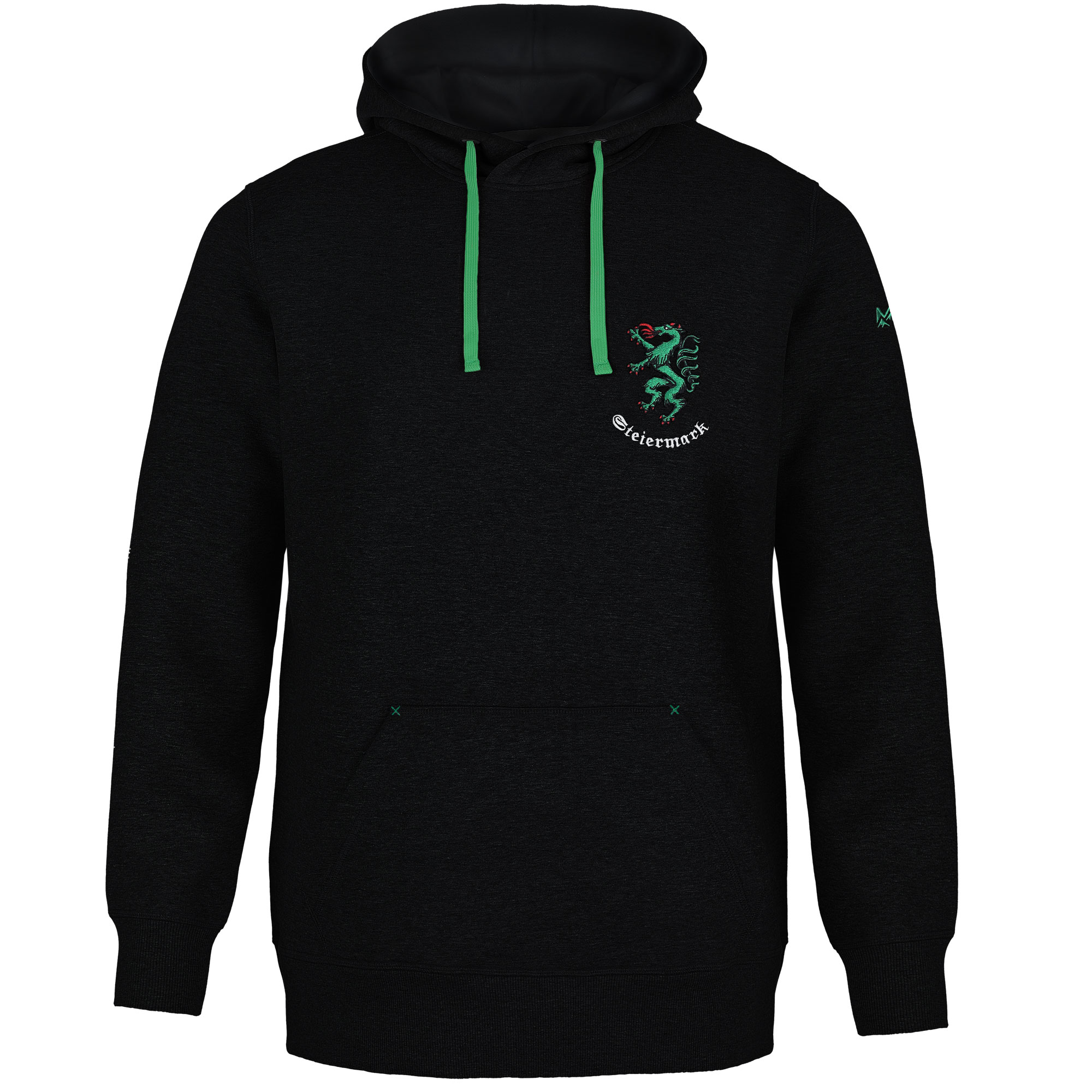 Unisex Hoodie "Steiermark", Schwarz