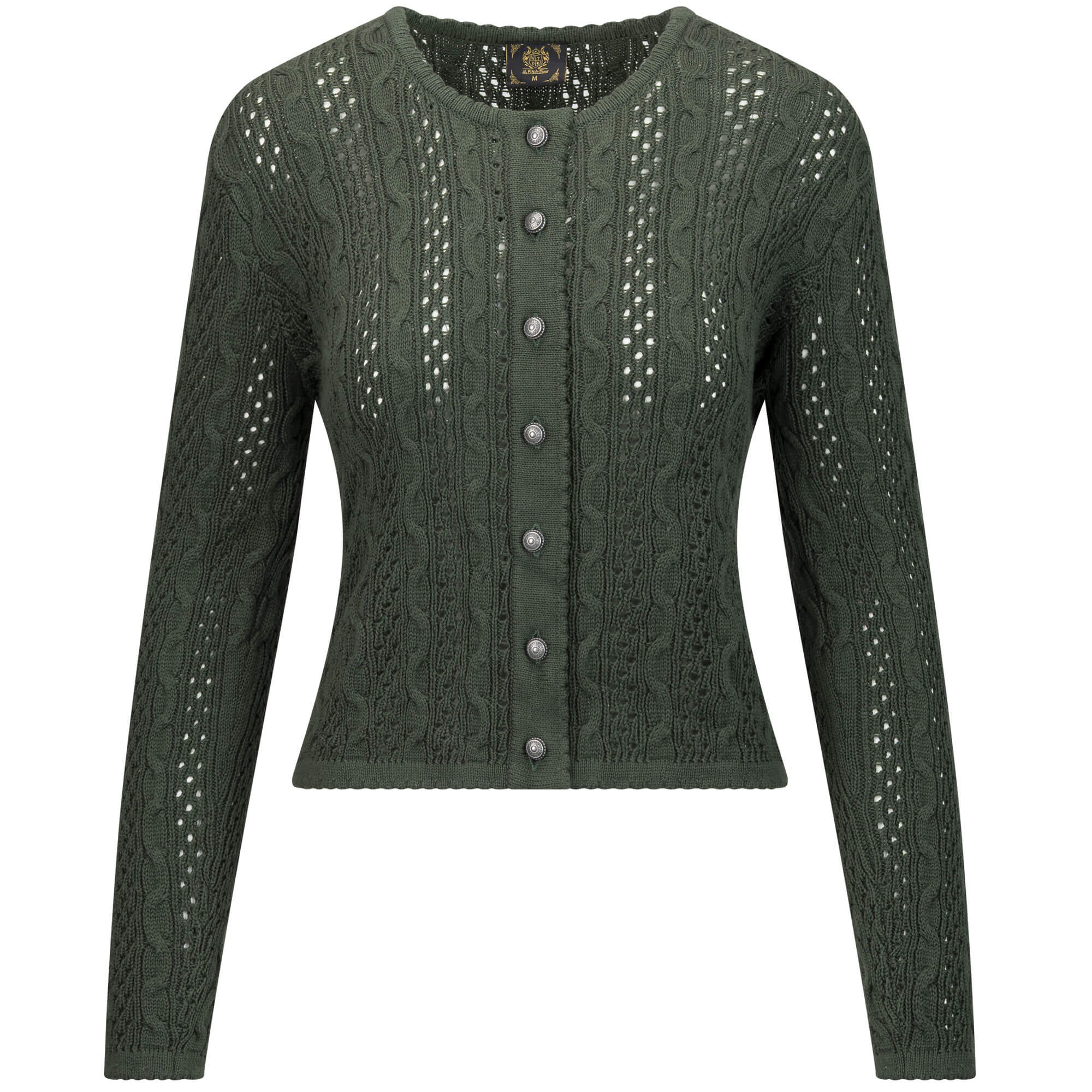 Damen Strickjacke "Elisabeth", Dunkelgrün