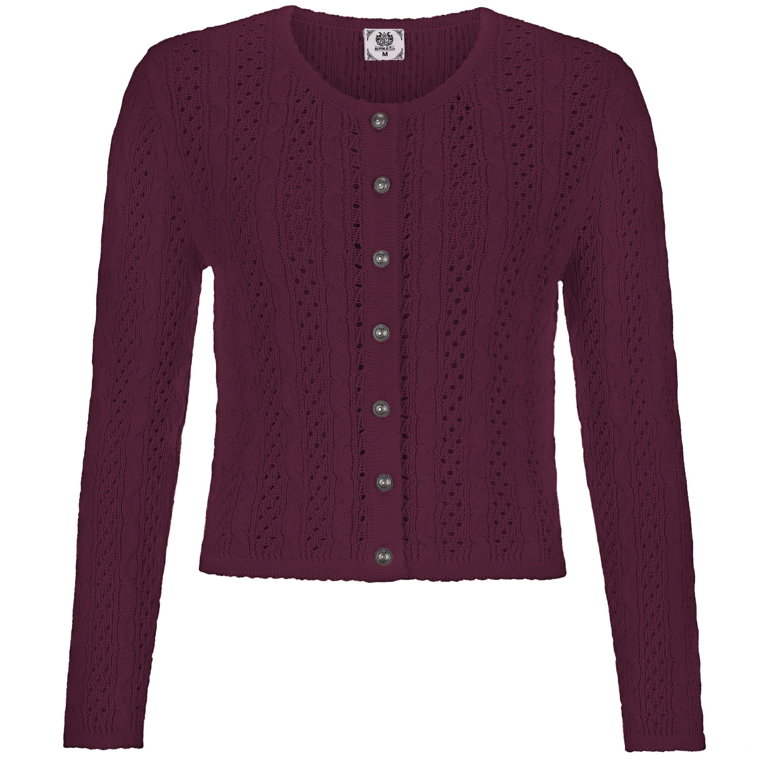 Damen Strickjacke "Elisabeth", Plum