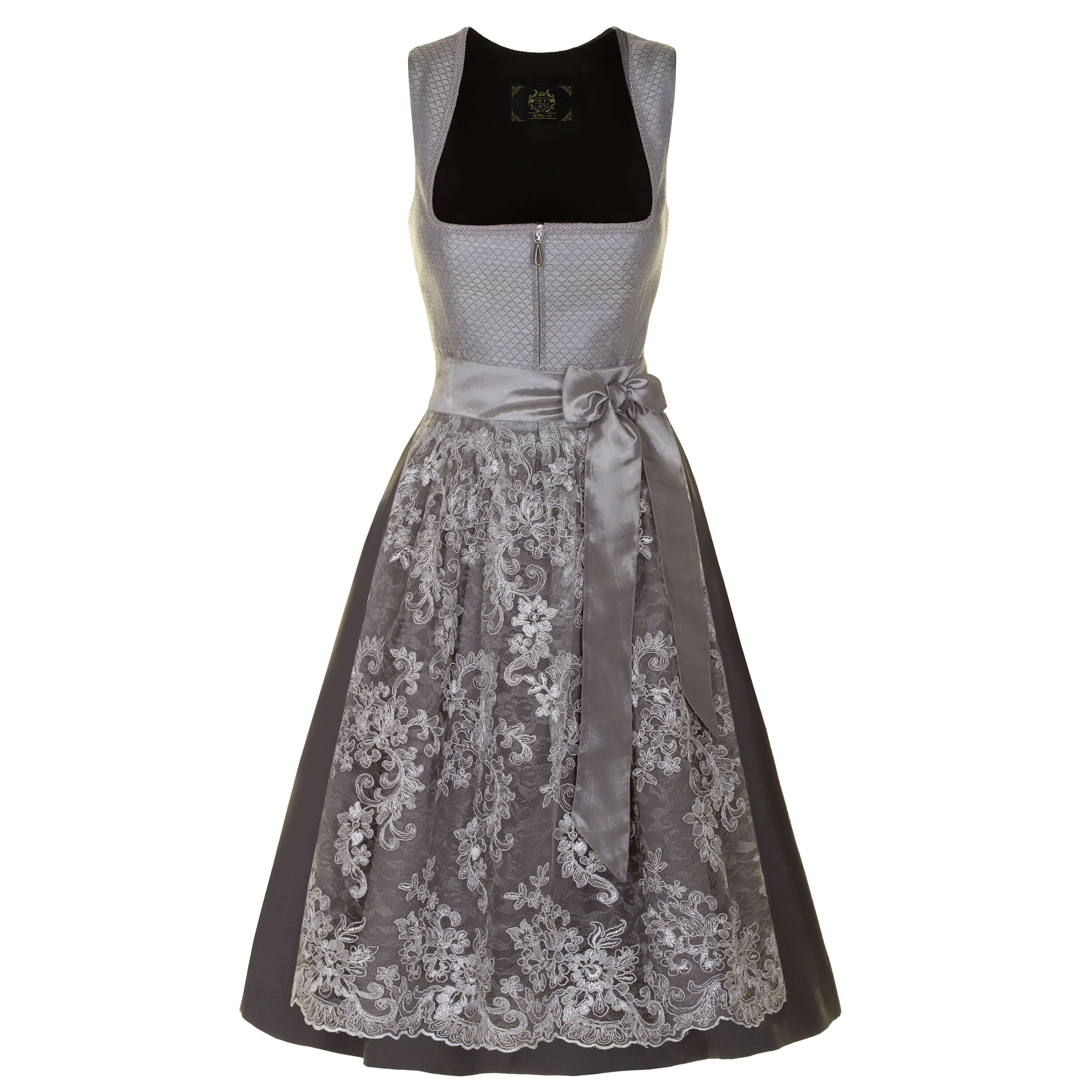 Damen Dirndl "Gavrila", Grau 