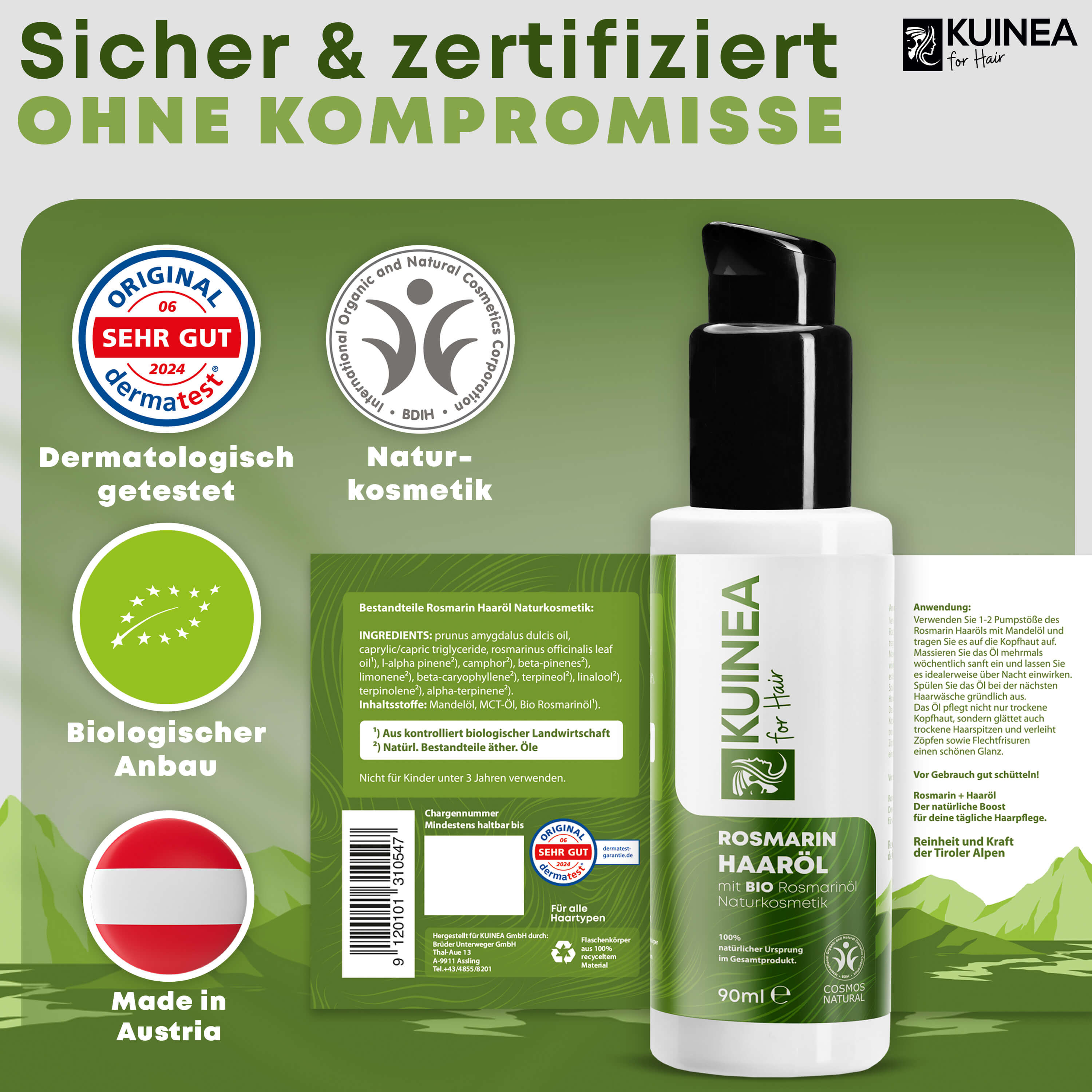 Kuinea Haaröl, Collage, 90 ml