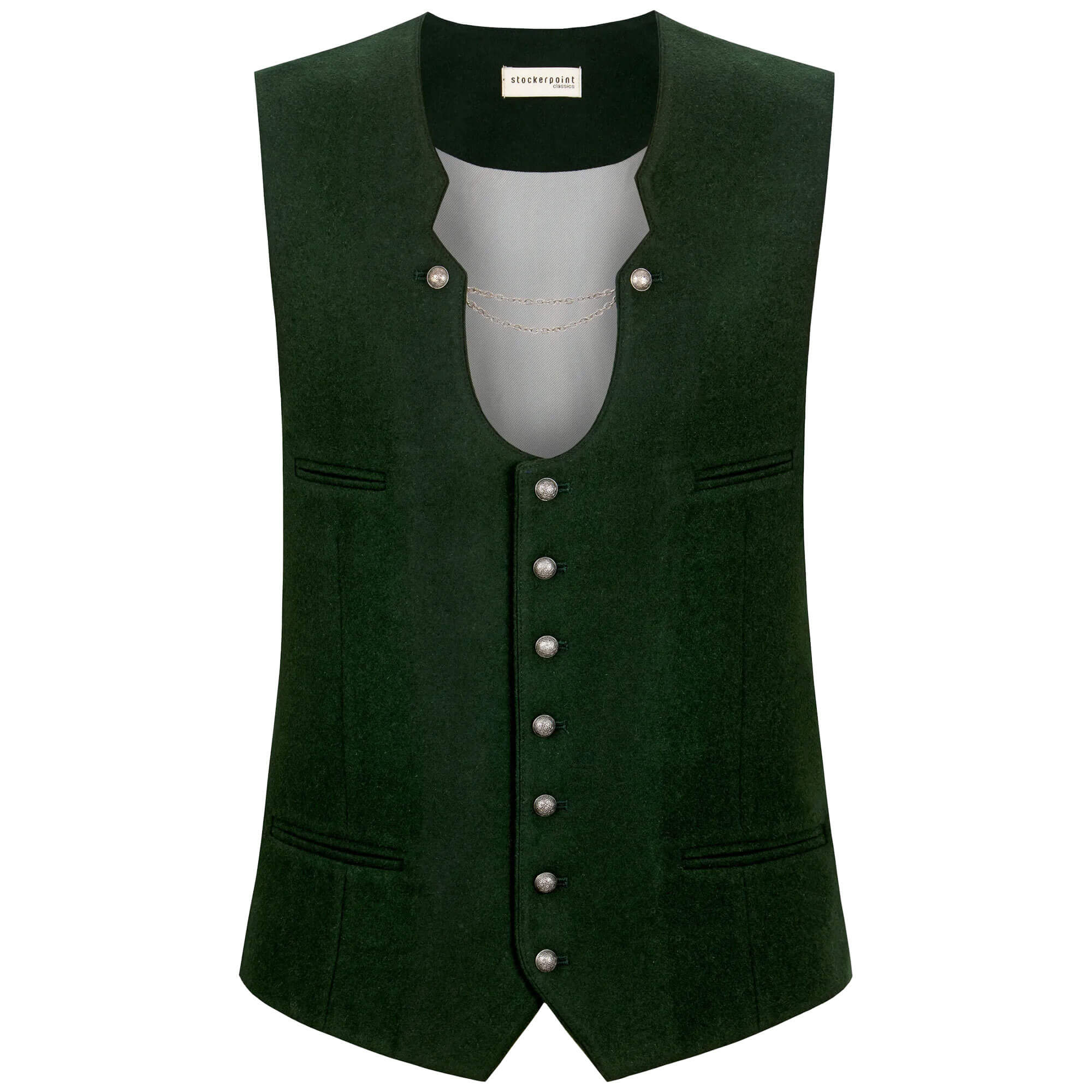 Herren Gilet "Salerio", Tanne