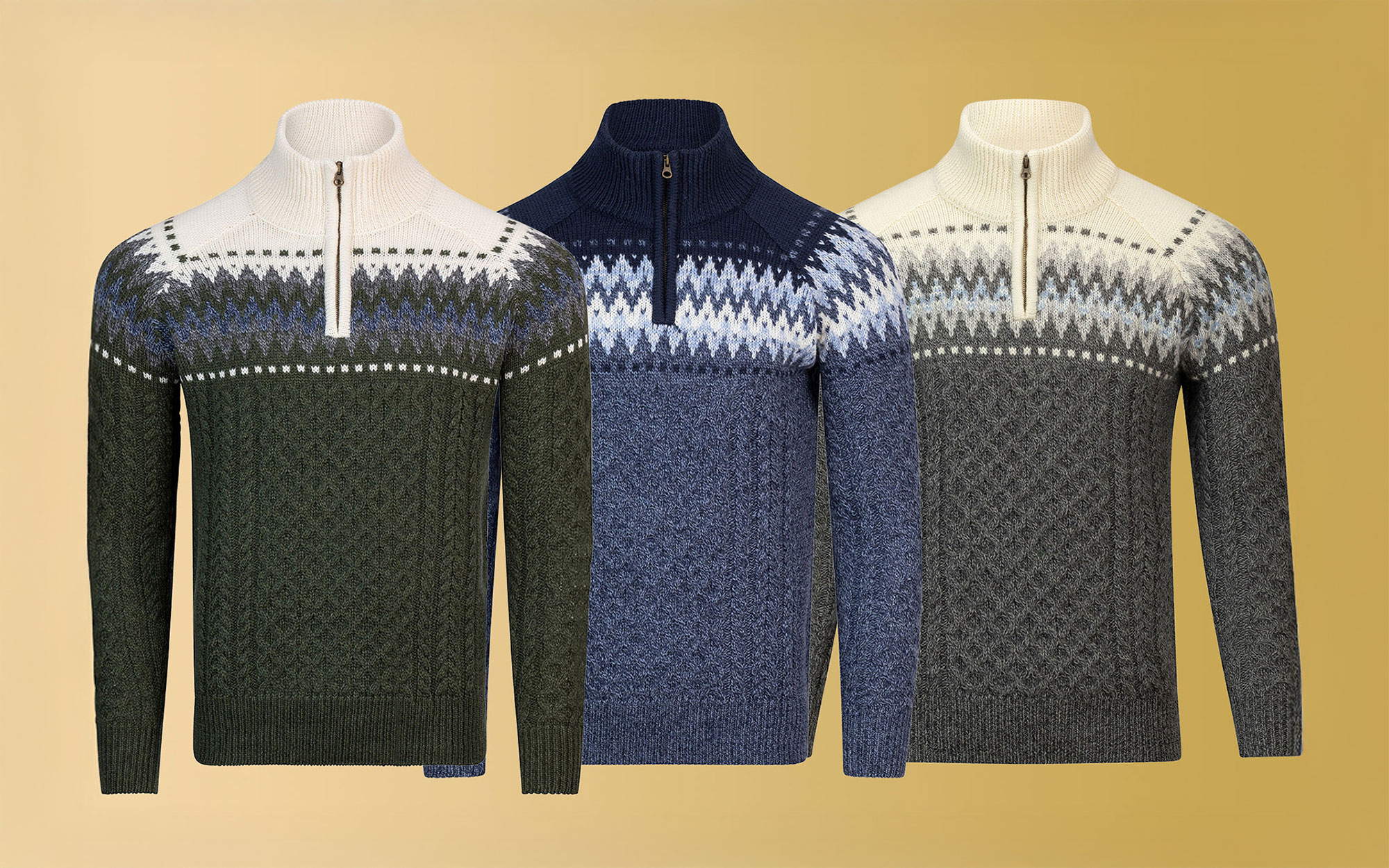 Norwerger Pullover für Herren - Herbst 2025