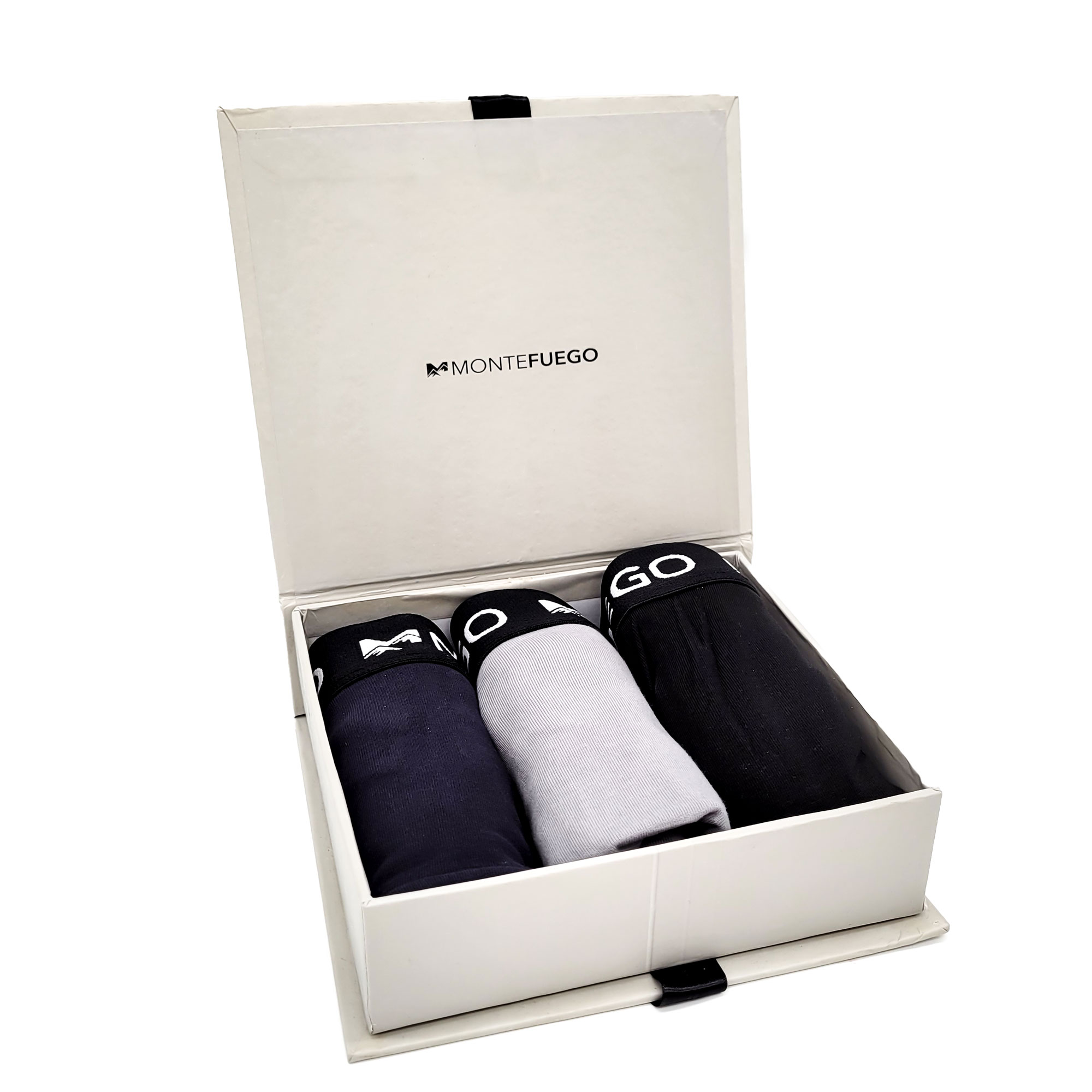 Herren Boxer-Shorts 3er Pack in der Geschenkverpackung