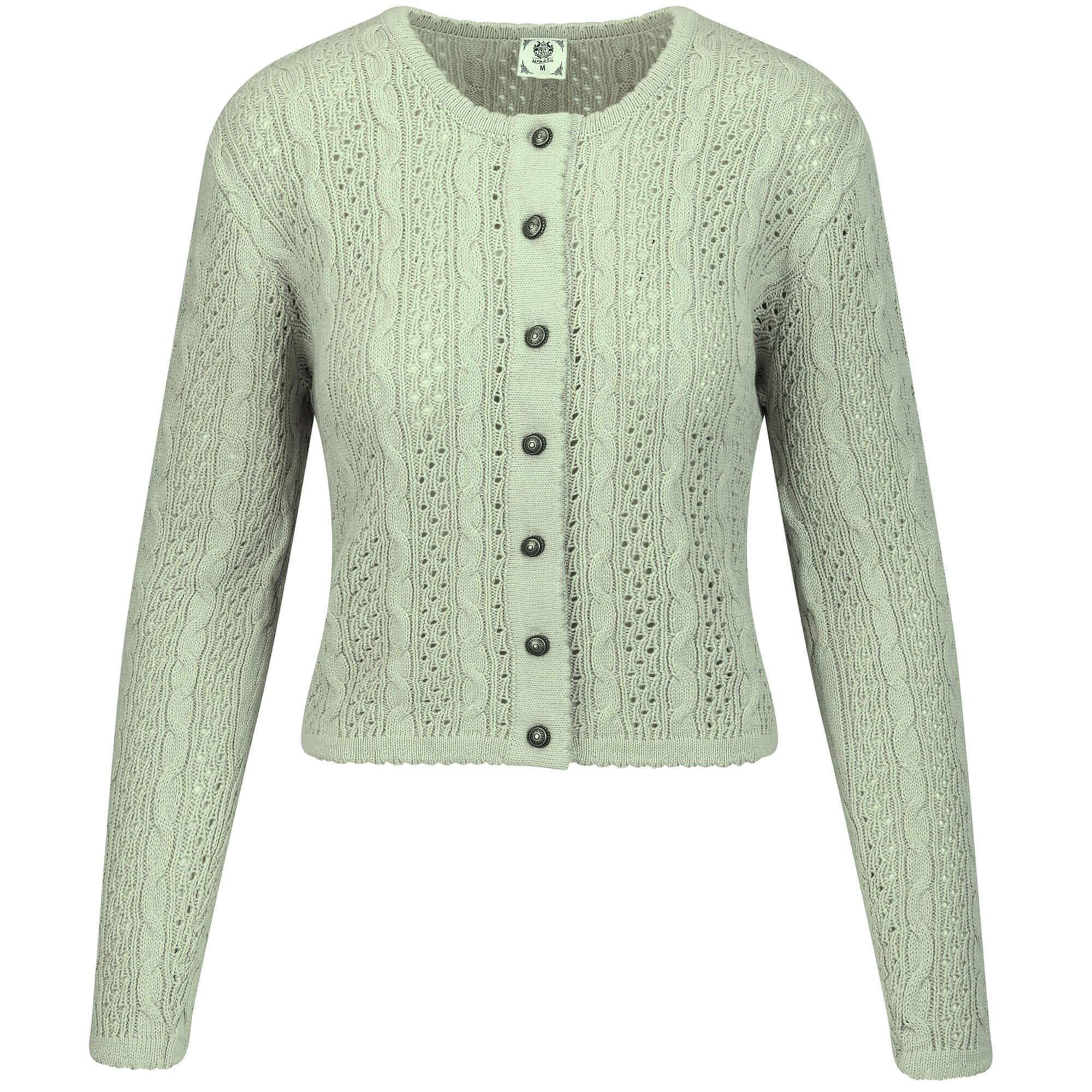 Damen Strickjacke "Elisabeth", Sage-Mint