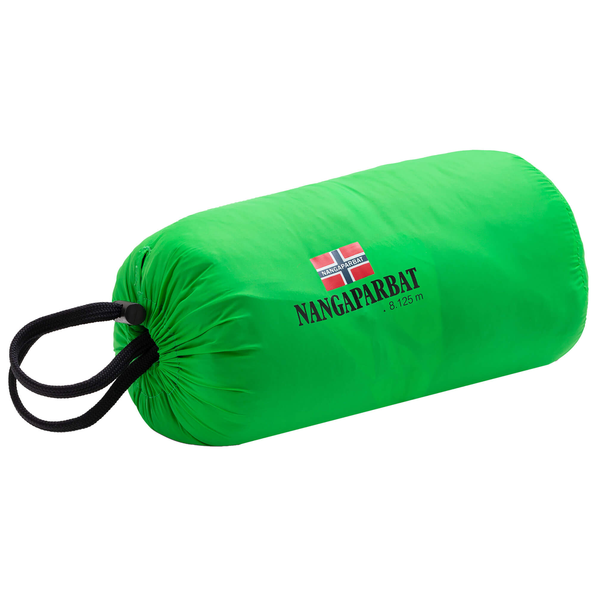 Beutel der ultraleichten Herren Jacke "Nangaparbat", in der Farbe Grün