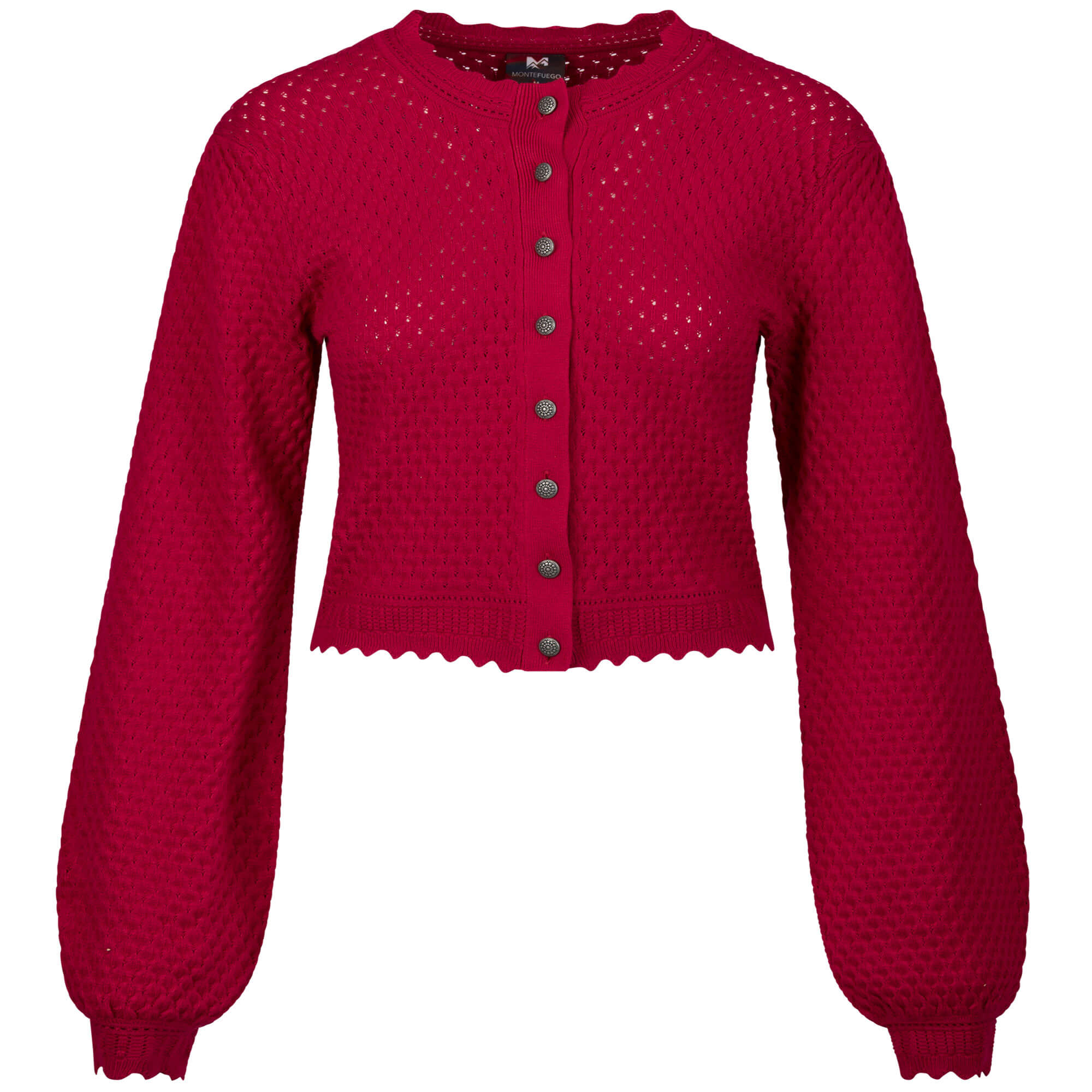 Damen Cardigan "Traunsee", Beere 