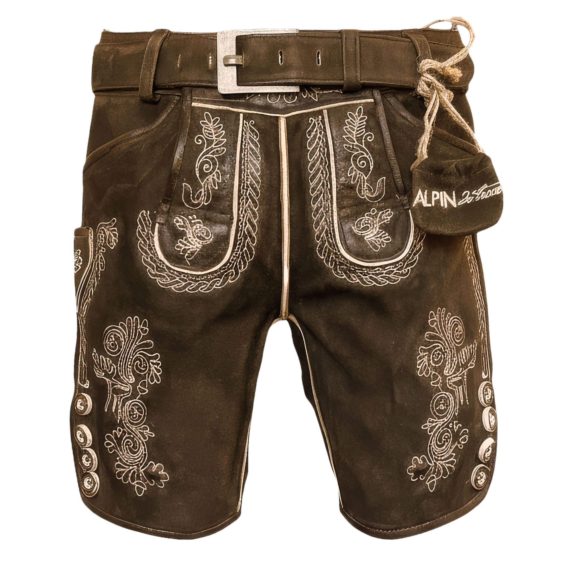 Kinderlederhose Bebensee hellbraun