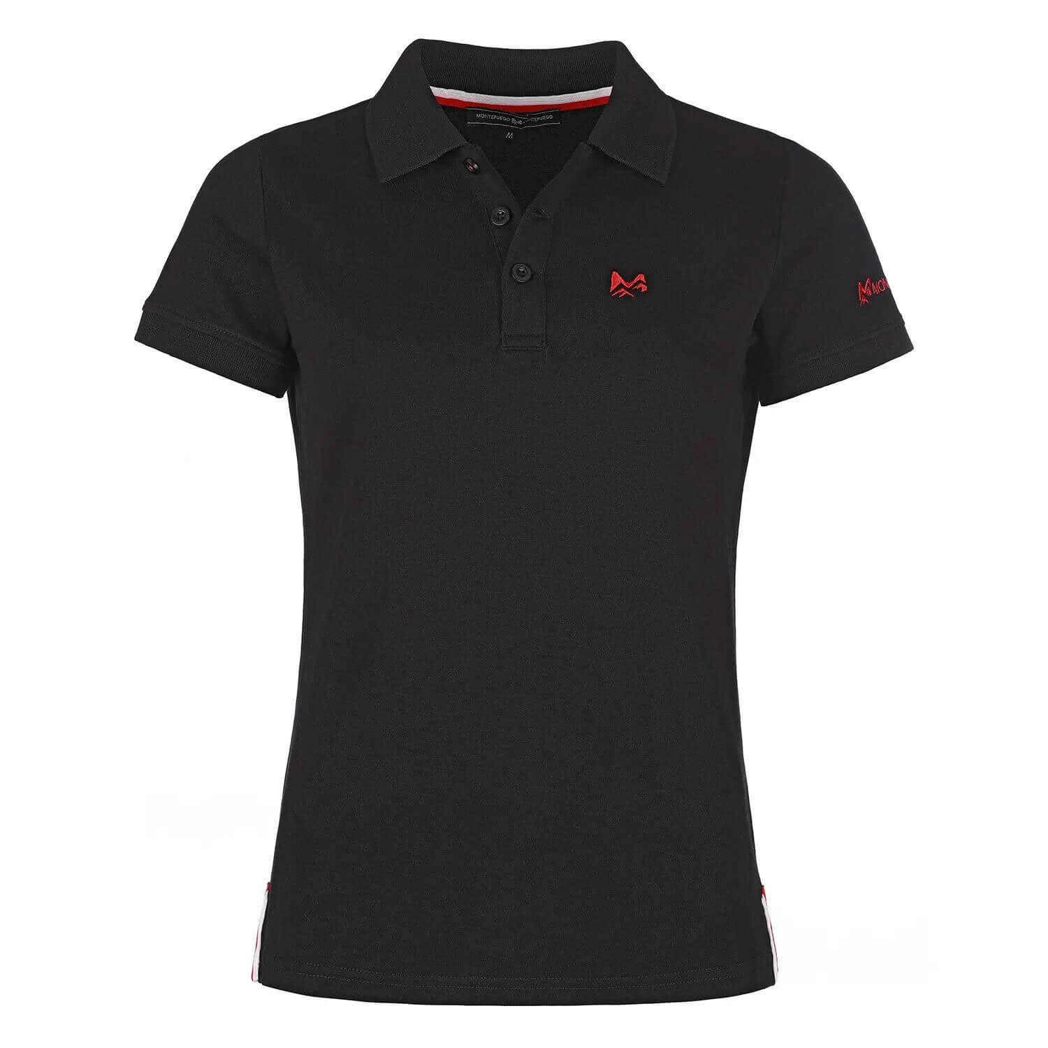 Wunderschne Poloshirt Schwarz Damen Bildernull
