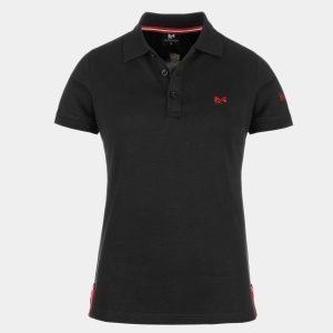 Damen Polo-Shirt-schwarz-01 grau